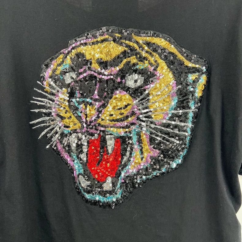 Gucci Gucci Black Short Sleeve Tiger T-Shirt Size US M / EU 48-50 / 2 - 6 Thumbnail