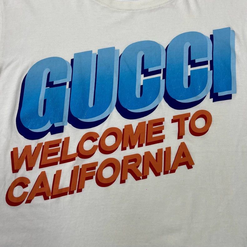 Gucci Gucci Welcome To California Short Sleeve Tee Size US XXS / EU 40 - 4 Thumbnail