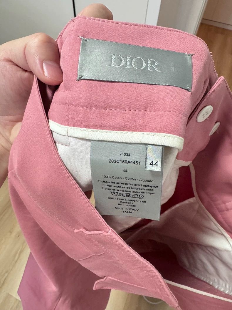 Dior Pink Dior Metal Buckle Shorts Size US 34 / EU 50 - 4 Thumbnail