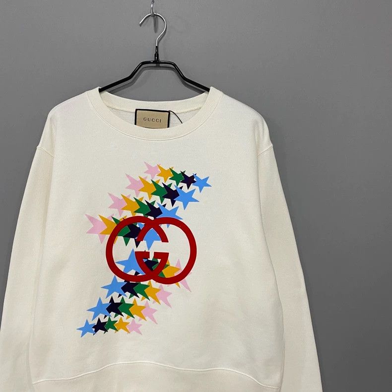 Gucci Gucci Colorful Star Logo Sweatshirt Size US XS / EU 42 / 0 - 2 Thumbnail