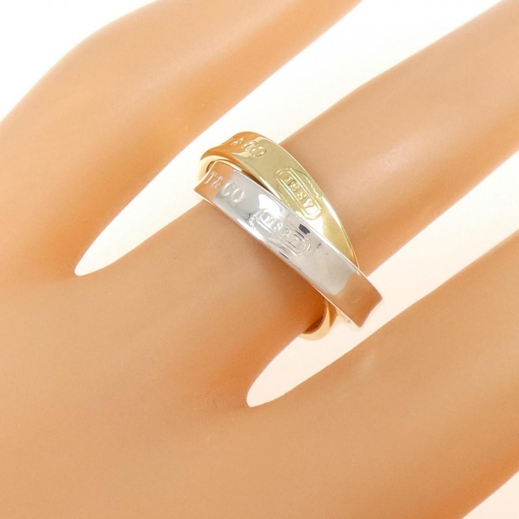 Tiffany & Co. Tiffany & Co 1837 Interlocking ring Size ONE SIZE - 4 Thumbnail