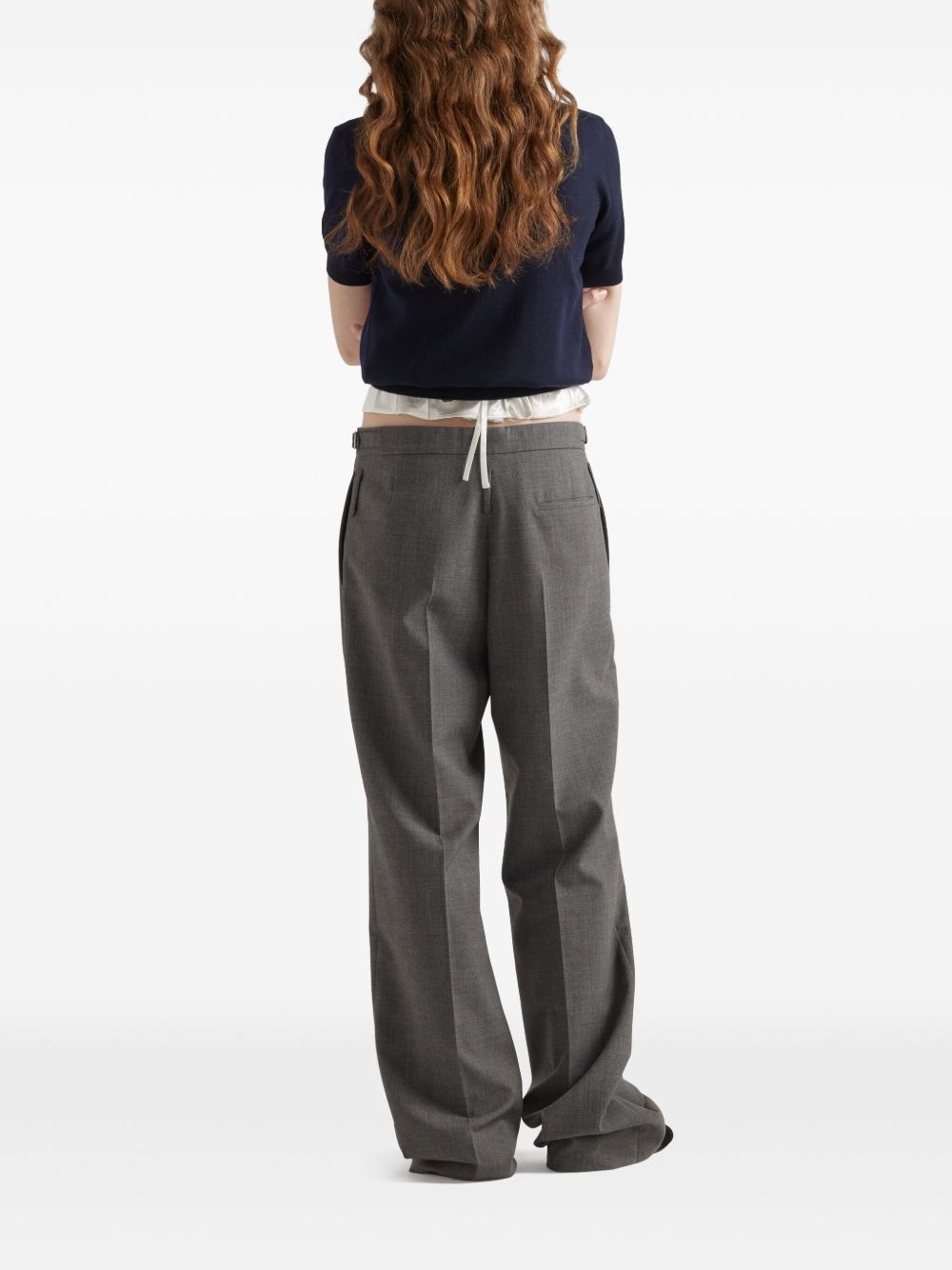Prada WOOL T-SHIRT Size M / US 6-8 / IT 42-44 - 3 Thumbnail