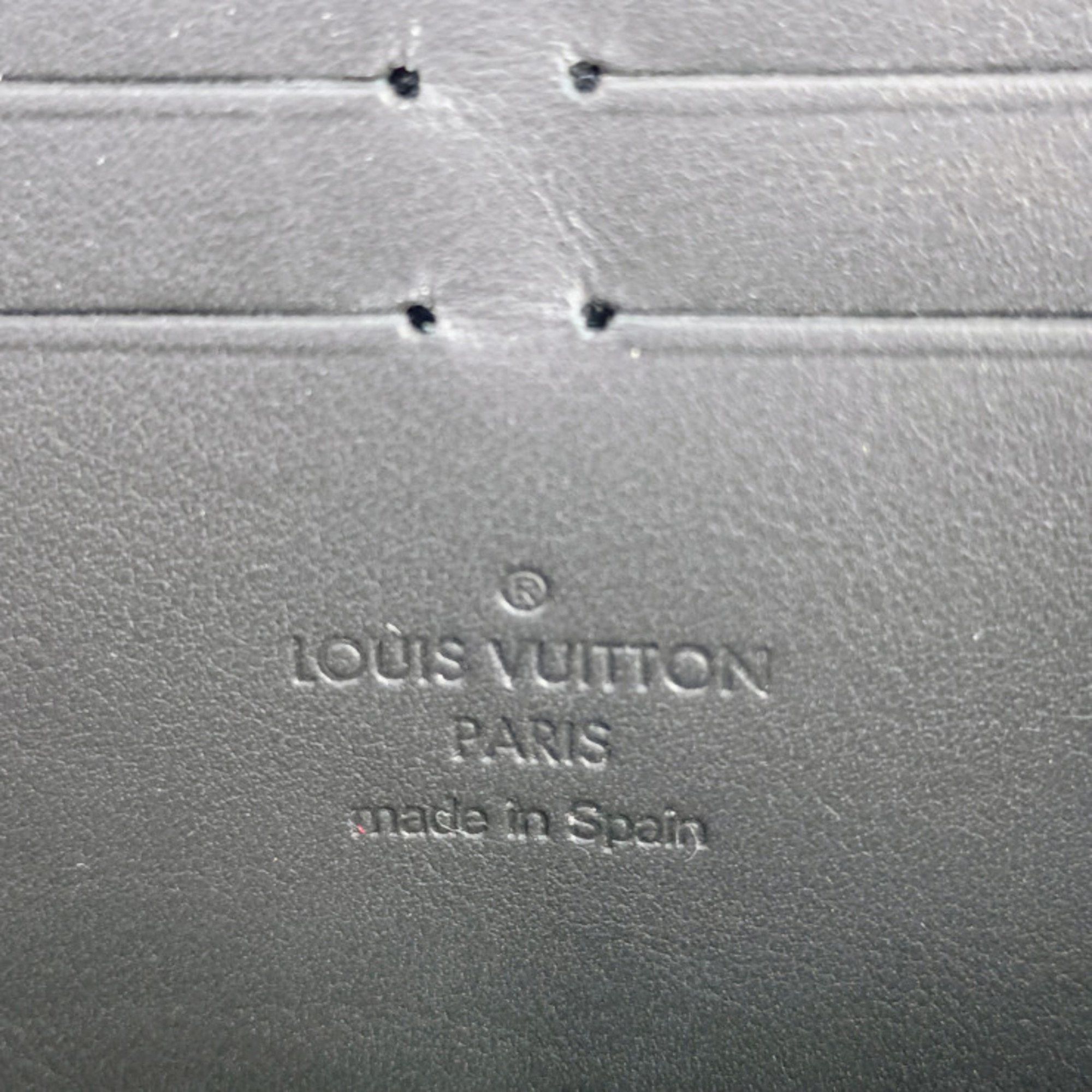 Louis Vuitton Louis Vuitton Zippy Wallet Horizontal Long M11721 Black Taurillon Leather Men's Round Size ONE SIZE - 9 Thumbnail
