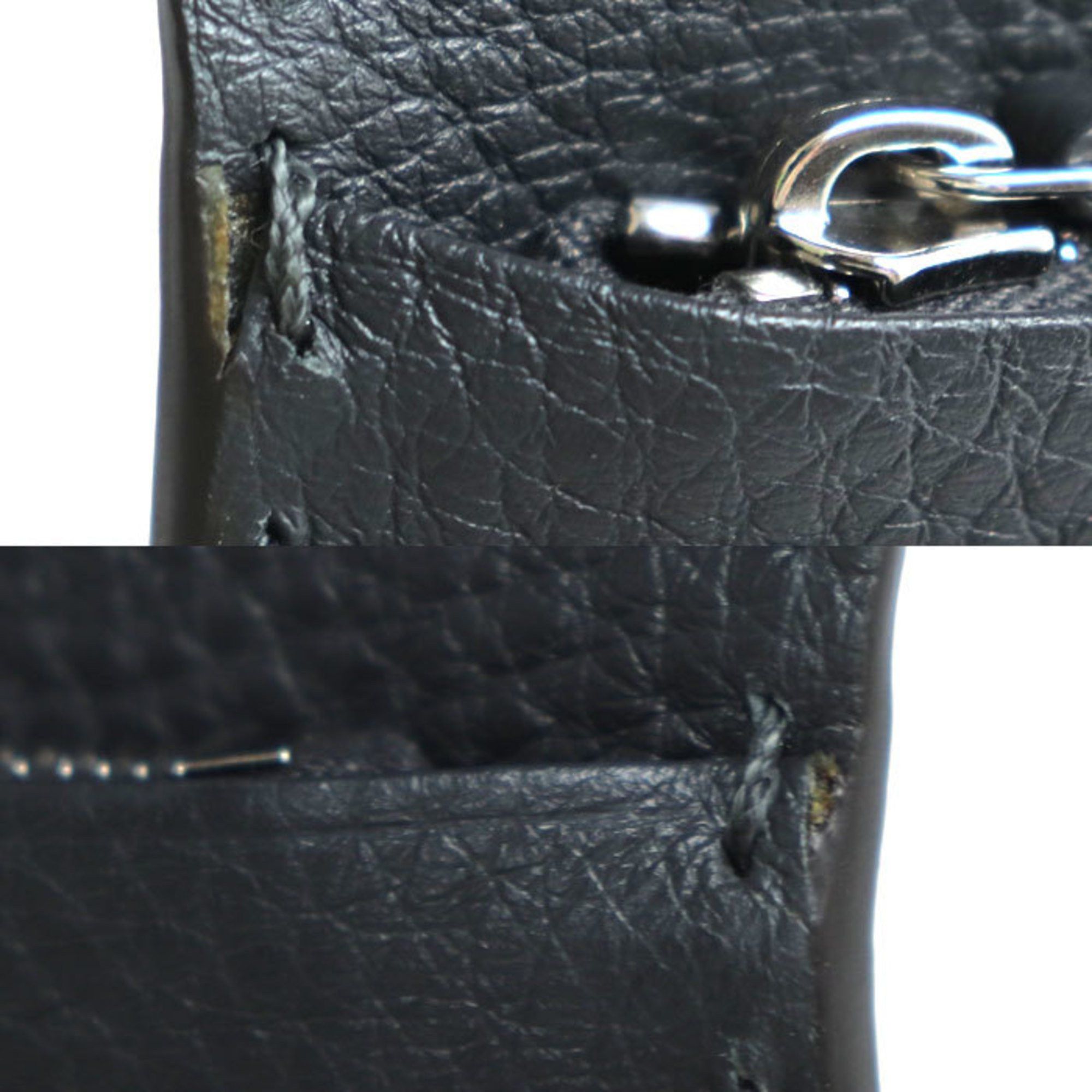 Fendi FENDI Selleria Long Wallet Grey 7M0355 Men's Size ONE SIZE - 7 Thumbnail