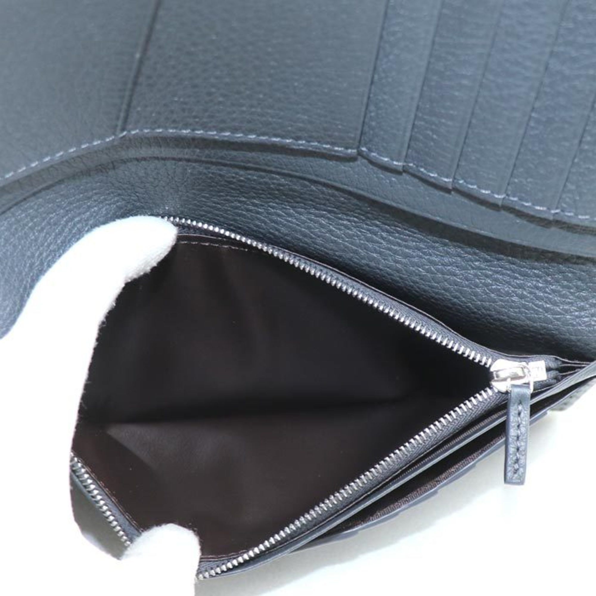 Fendi FENDI Selleria Long Wallet Grey 7M0355 Men's Size ONE SIZE - 5 Thumbnail