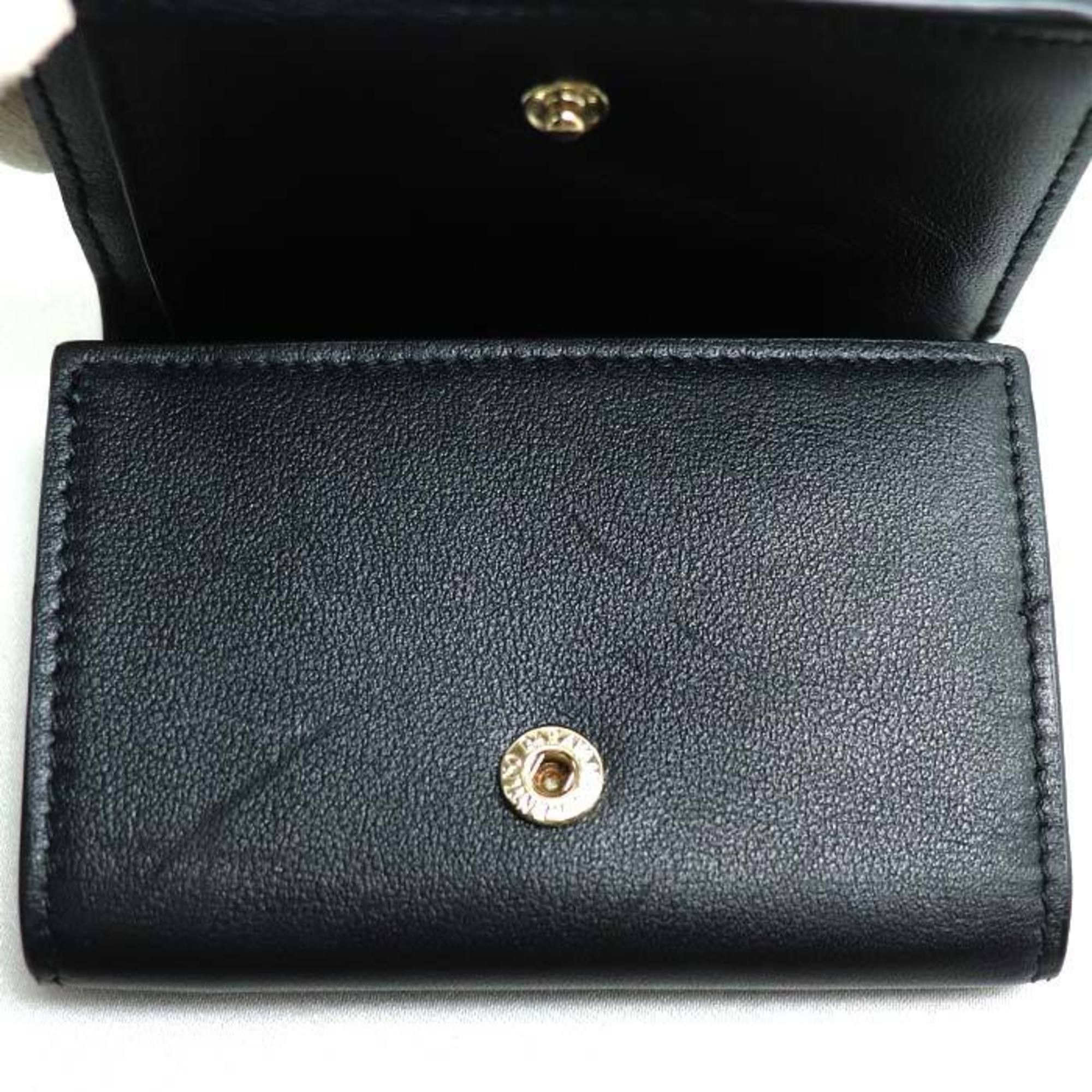 Valentino Valentino Garavani Rockstud Small Wallet Tri-fold Black W2P0Q47 Women's Size ONE SIZE - 6 Thumbnail