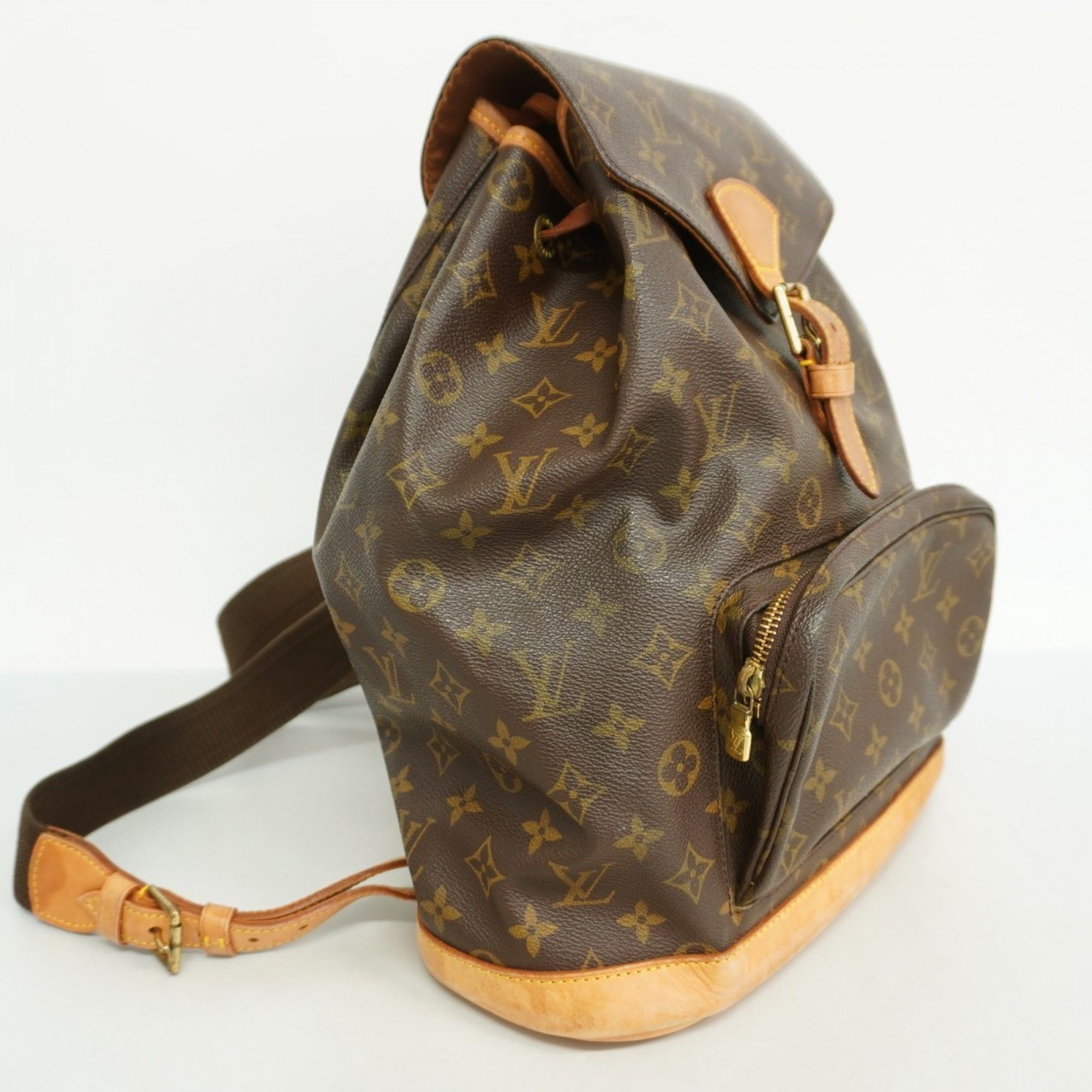 Louis Vuitton Louis Vuitton Montsouris GM backpack Size ONE SIZE - 3 Thumbnail