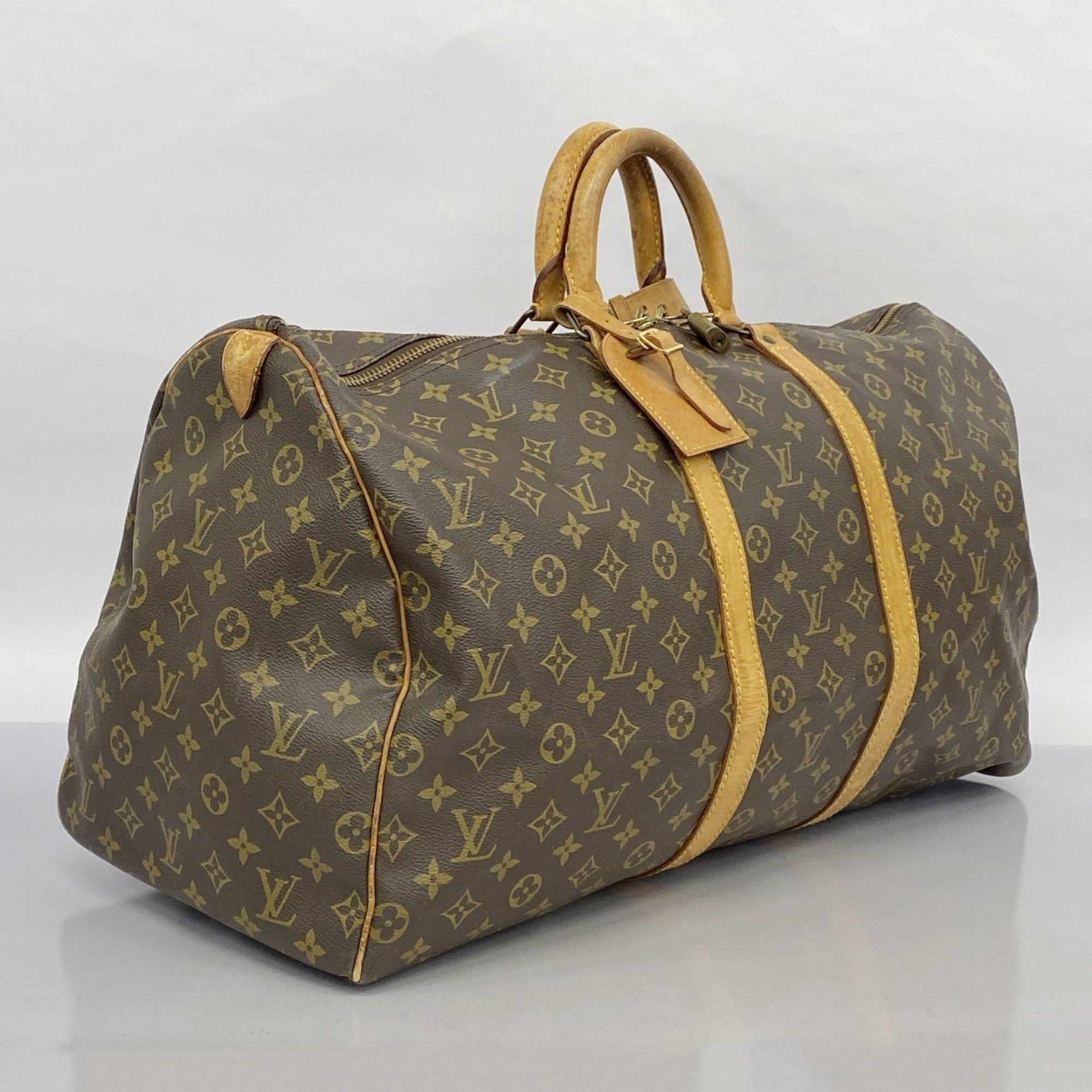 Louis Vuitton Louis Vuitton Keepall 55 travel Size ONE SIZE - 3 Thumbnail