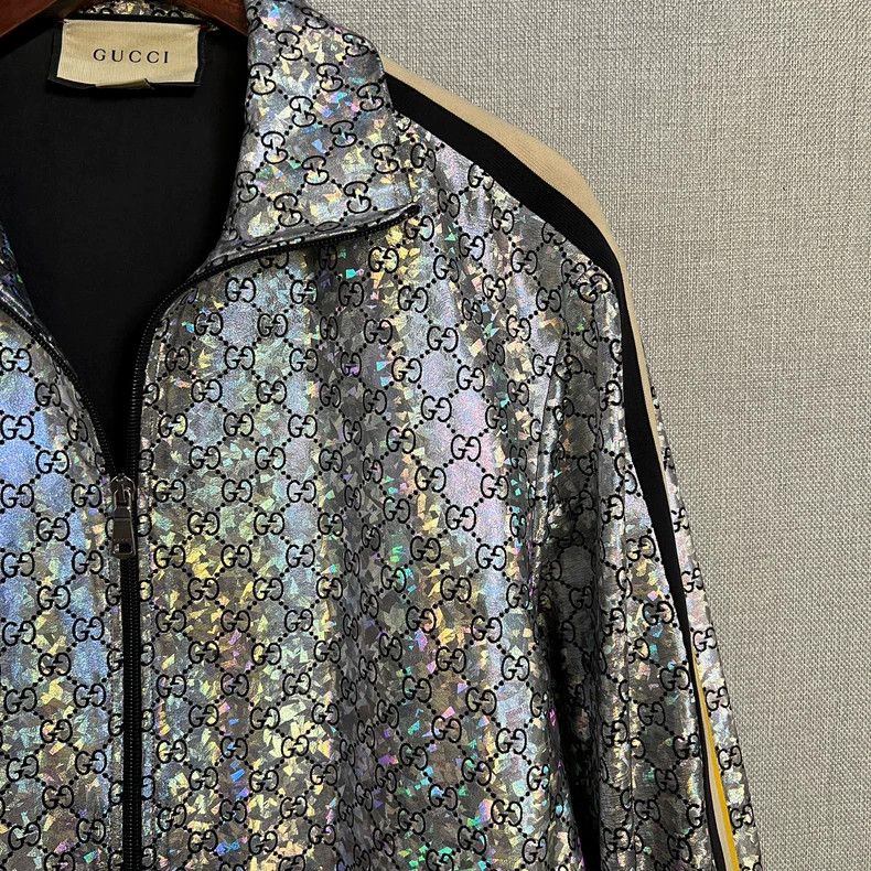 Gucci Gucci Colorful Logo Zip Jacket Size US S / EU 44-46 / 1 - 3 Thumbnail