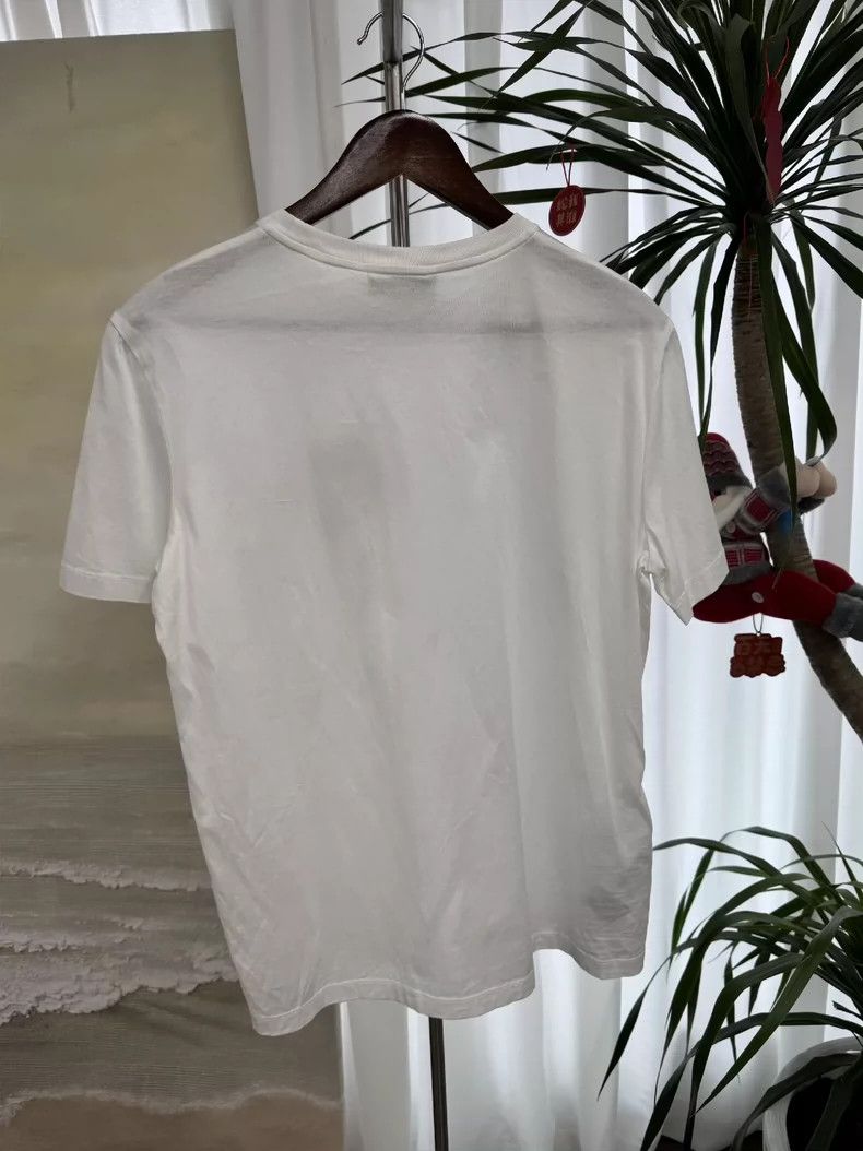 Prada Prada Short Sleeve T-Shirt with Flower Size US L / EU 52-54 / 3 - 2 Thumbnail