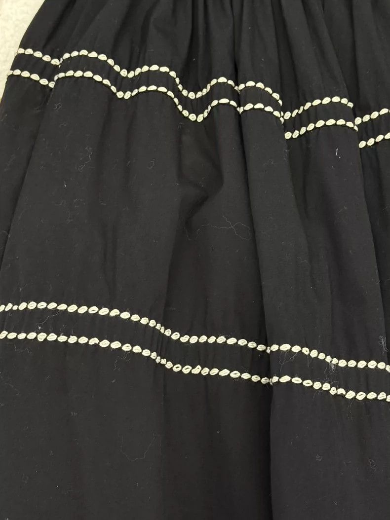 Prada Black Long Skirt by Prada Size US 34 / EU 50 - 3 Thumbnail