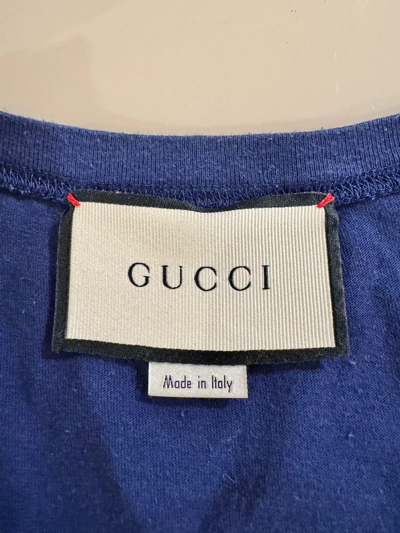 Gucci Gucci Short Sleeve Electric Blue T-Shirt Size US XS / EU 42 / 0 - 3 Thumbnail
