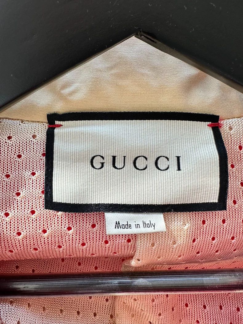 Gucci Gucci Logo Knit Sports Jacket Size US M / EU 48-50 / 2 - 2 Thumbnail