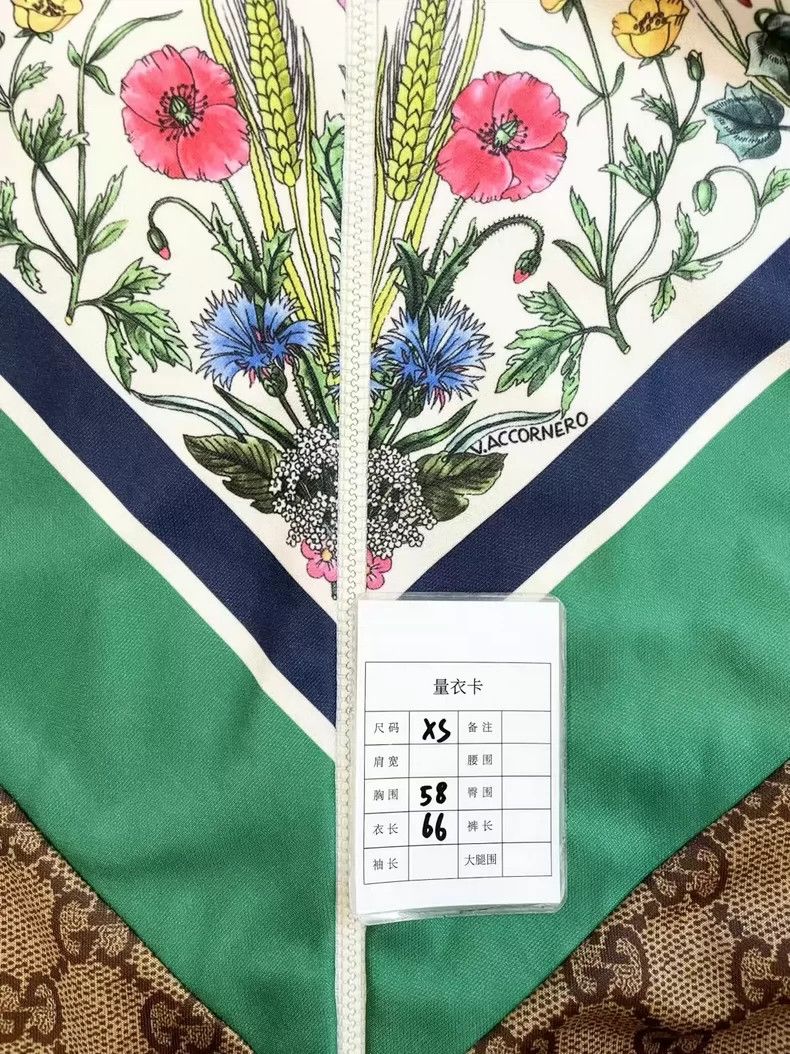 Gucci Gucci Floral Logo Zip Jacket Size US XS / EU 42 / 0 - 7 Thumbnail