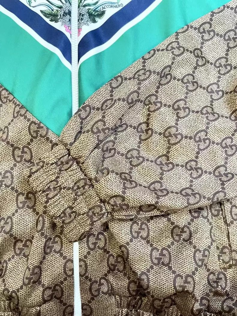 Gucci Gucci Floral Logo Zip Jacket Size US XS / EU 42 / 0 - 4 Thumbnail