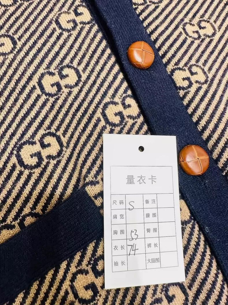 Gucci Gucci Logo Knit Cardigan Sweater Size US S / EU 44-46 / 1 - 6 Thumbnail