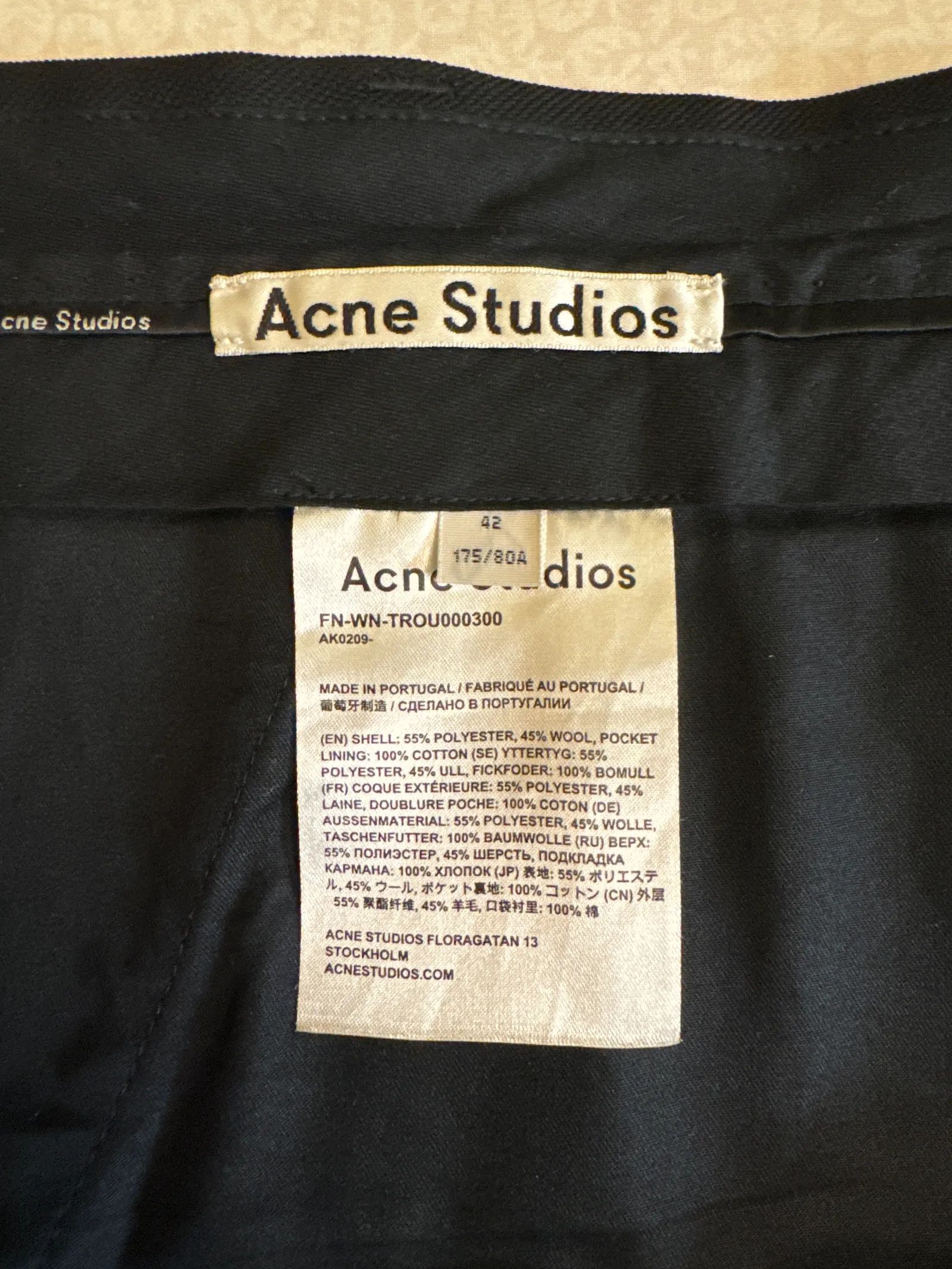 Acne Studios Acne Studios Pants Size 30" / US 8 / IT 44 - 2 Thumbnail