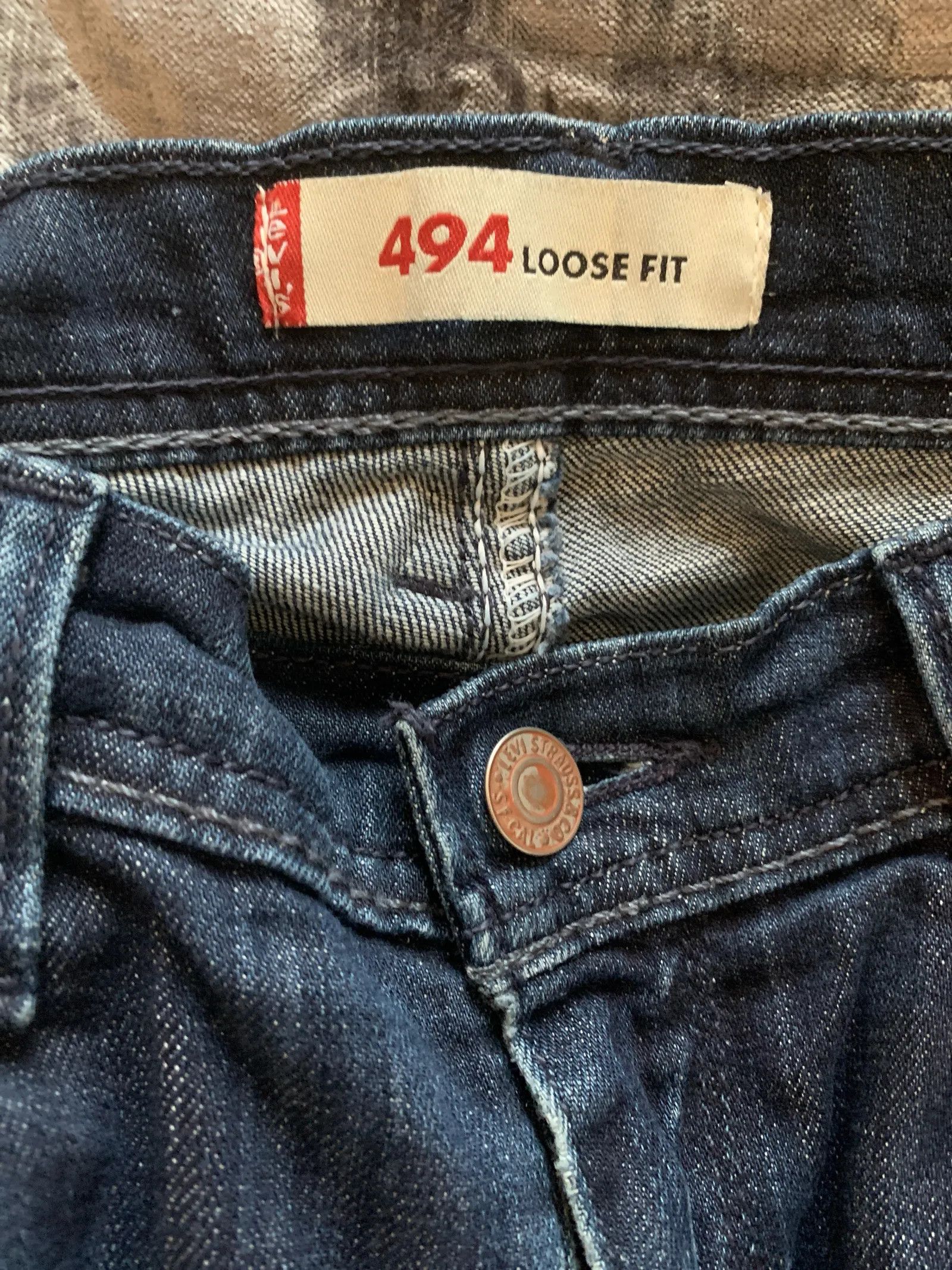 Levi's Levi's 494 loose fit vintage Jeans Size US 30 / EU 46 - 2 Thumbnail