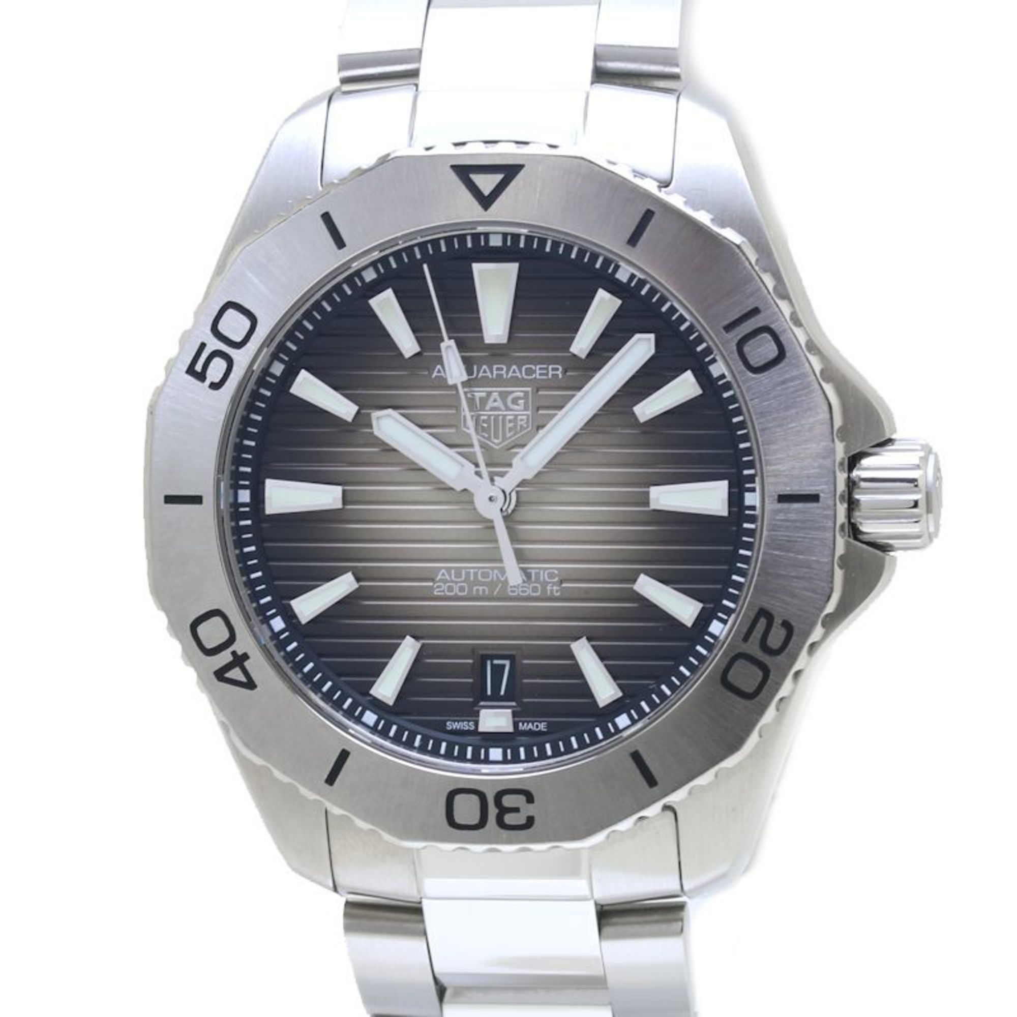 Tag Heuer TAG HEUER Aquaracer WBP2110.BA0627 Professional 200 Date Stainless Steel Men's 39805 Watch Size ONE SIZE - 9 Thumbnail
