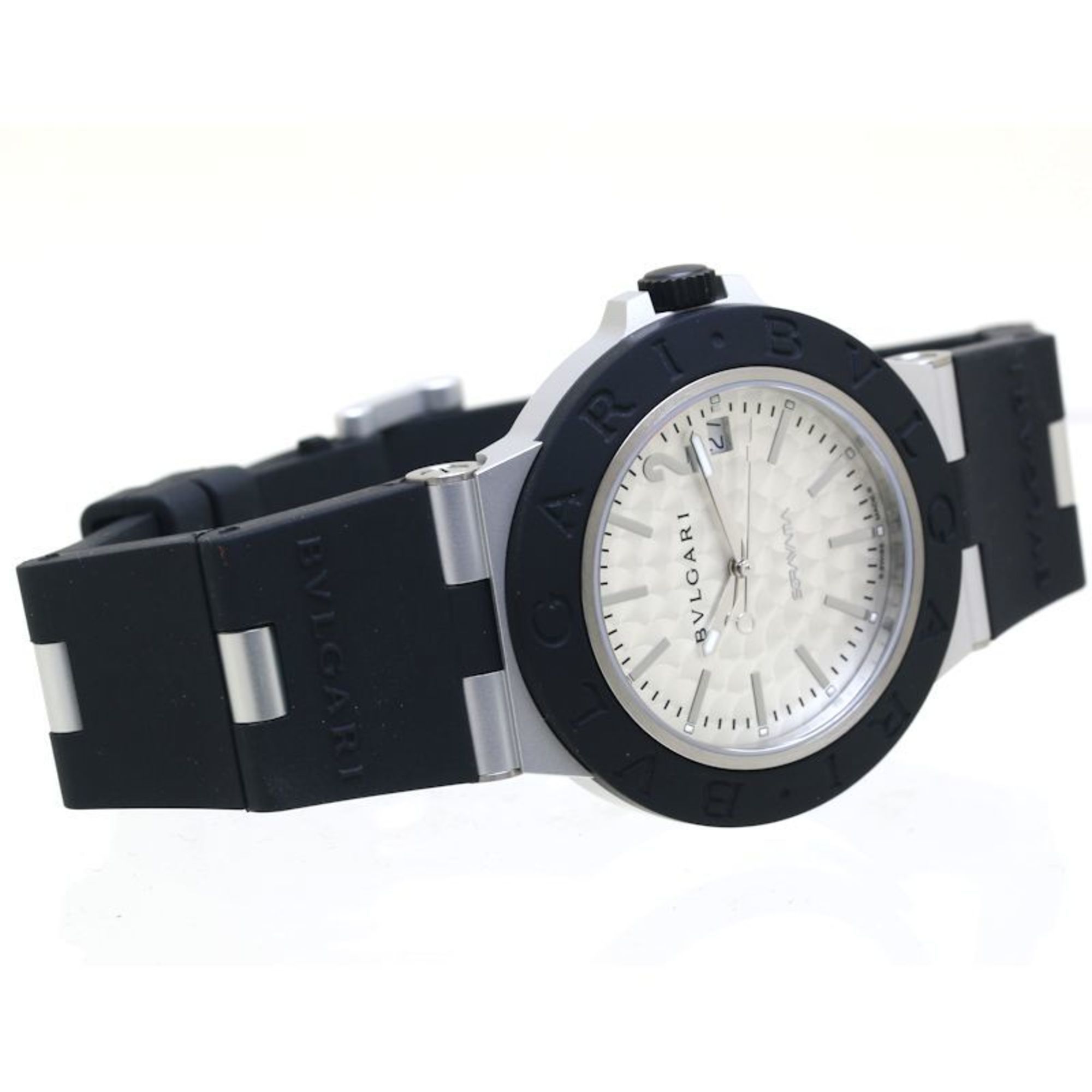 Bvlgari BVLGARI BB40AT 103703 Aluminum Hajime Sorayama Collaboration Date 1000 Pieces Limited Edition Rubber Men's 39810 Watch Size ONE SIZE - 6 Thumbnail
