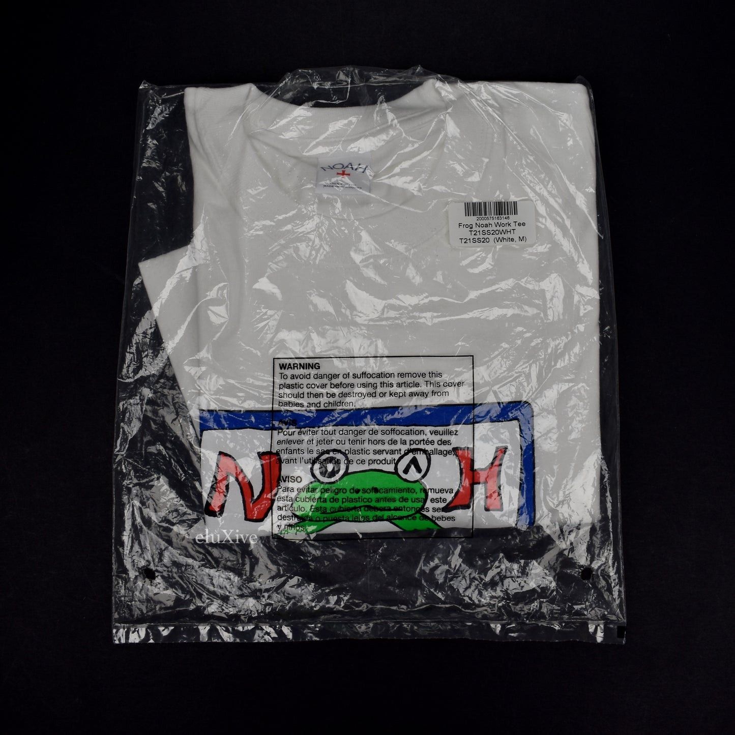 Frog Skateboards × Noah Noah Frog Skateboards Logo Print Work T-Shirt White DS Size US M / EU 48-50 / 2 - 6 Thumbnail