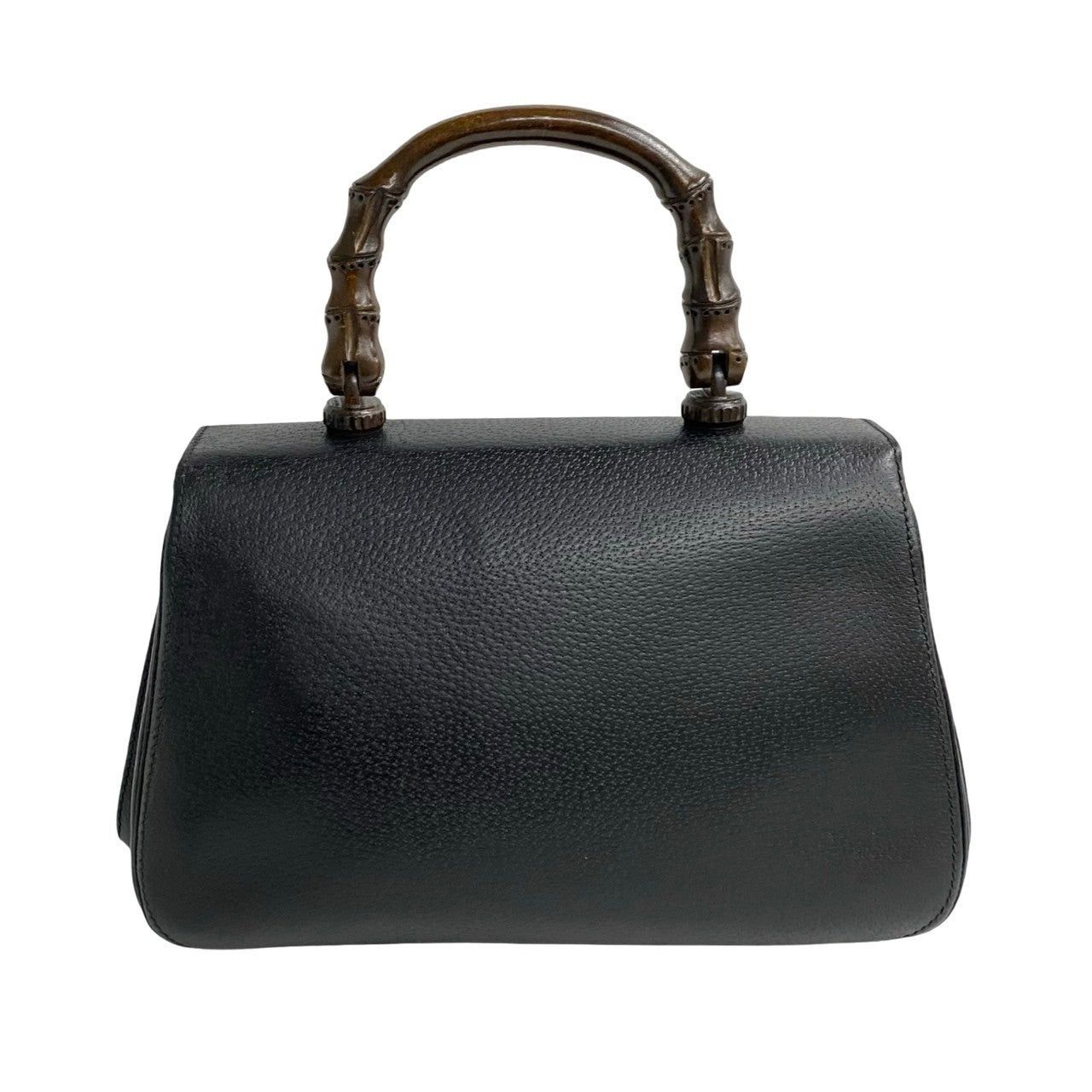 Gucci Gucci Handbag Black Leather Size ONE SIZE - 4 Thumbnail