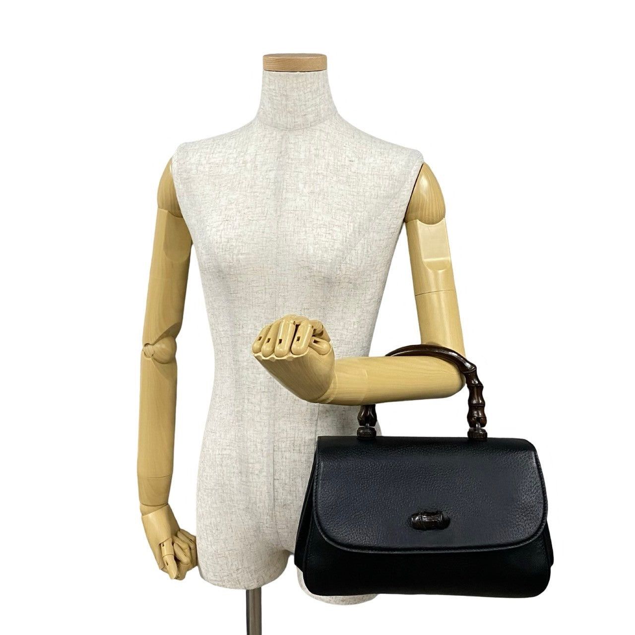 Gucci Gucci Handbag Black Leather Size ONE SIZE - 2 Thumbnail