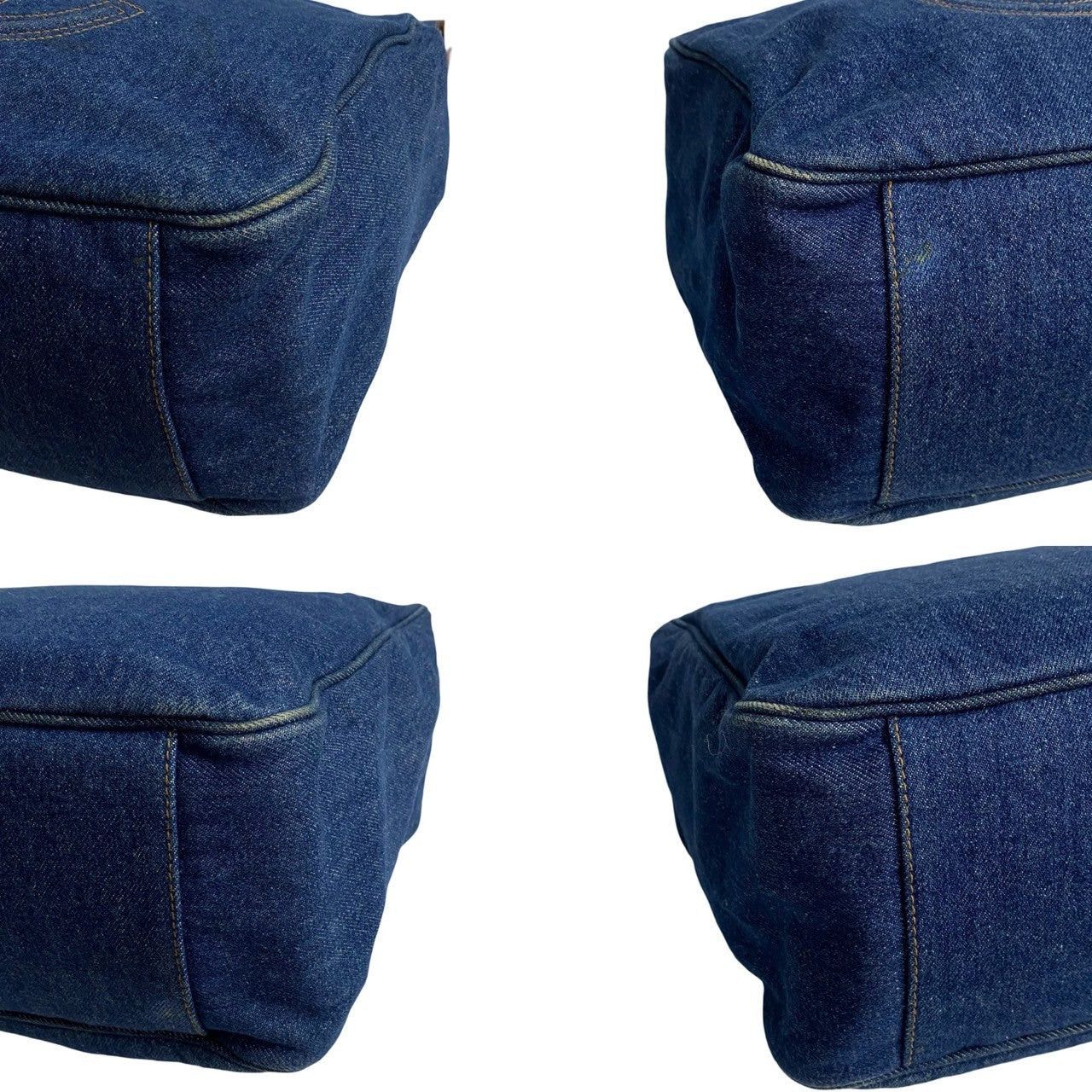 Chanel Chanel Handbag Blue Denim Size ONE SIZE - 7 Thumbnail