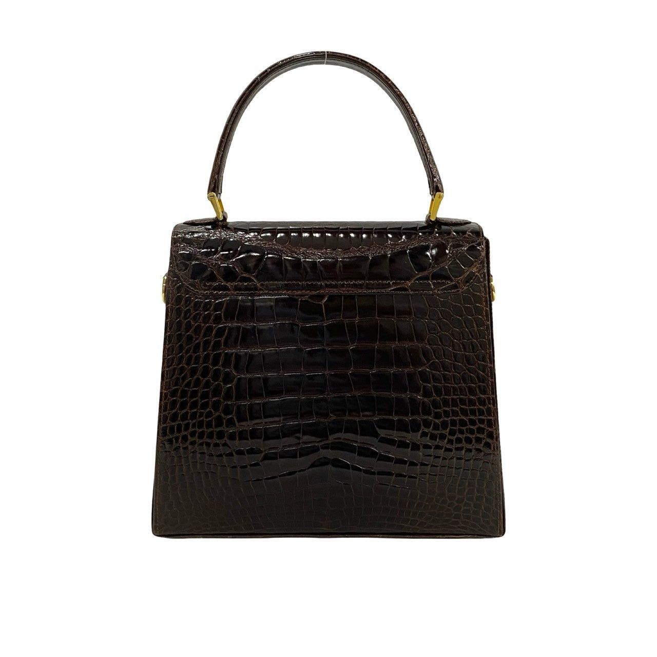 Salvatore Ferragamo Salvatore Ferragamo Shoulder Bag Brown Leather Size ONE SIZE - 4 Thumbnail