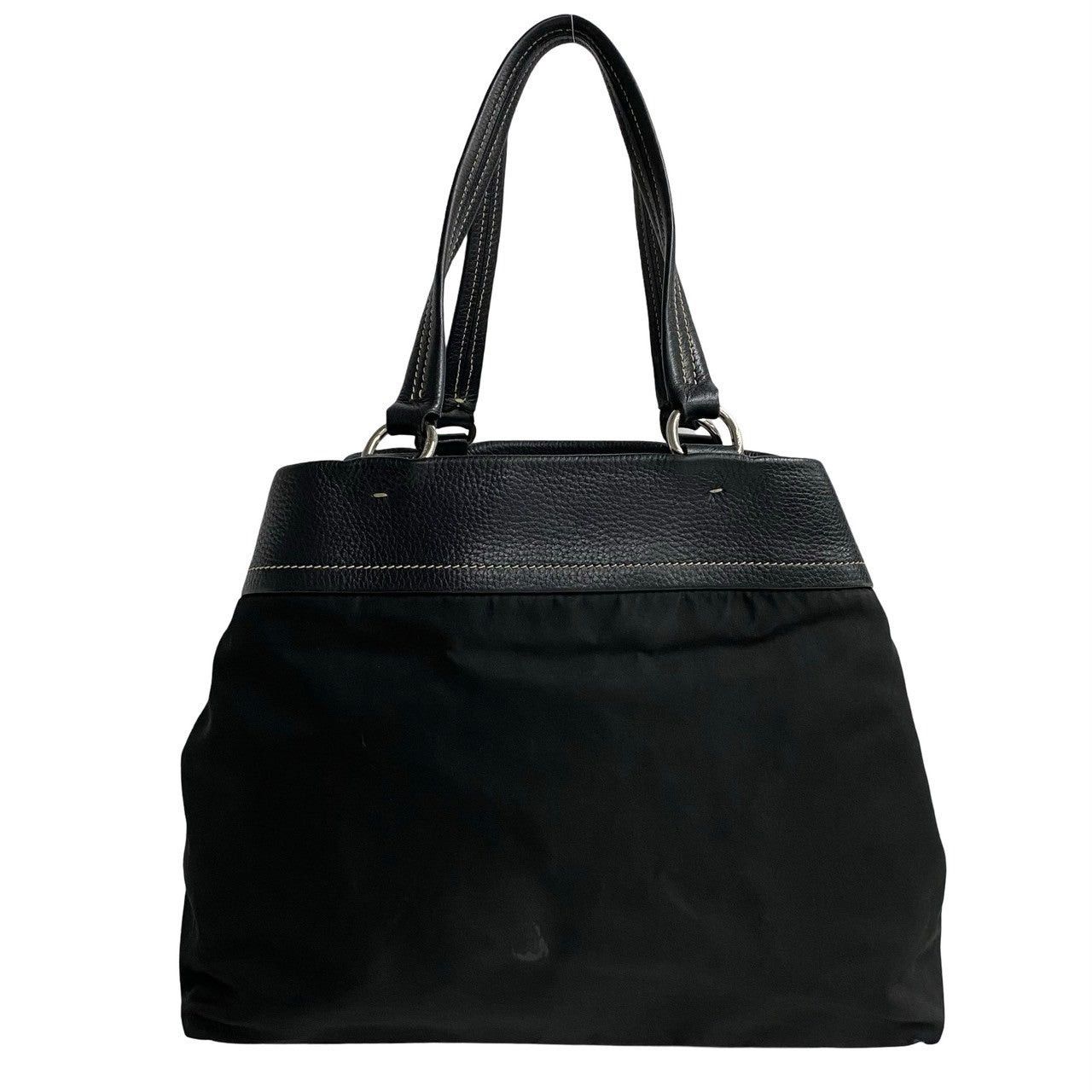 Prada Prada Tote Bag Brown Leather Size ONE SIZE - 4 Thumbnail