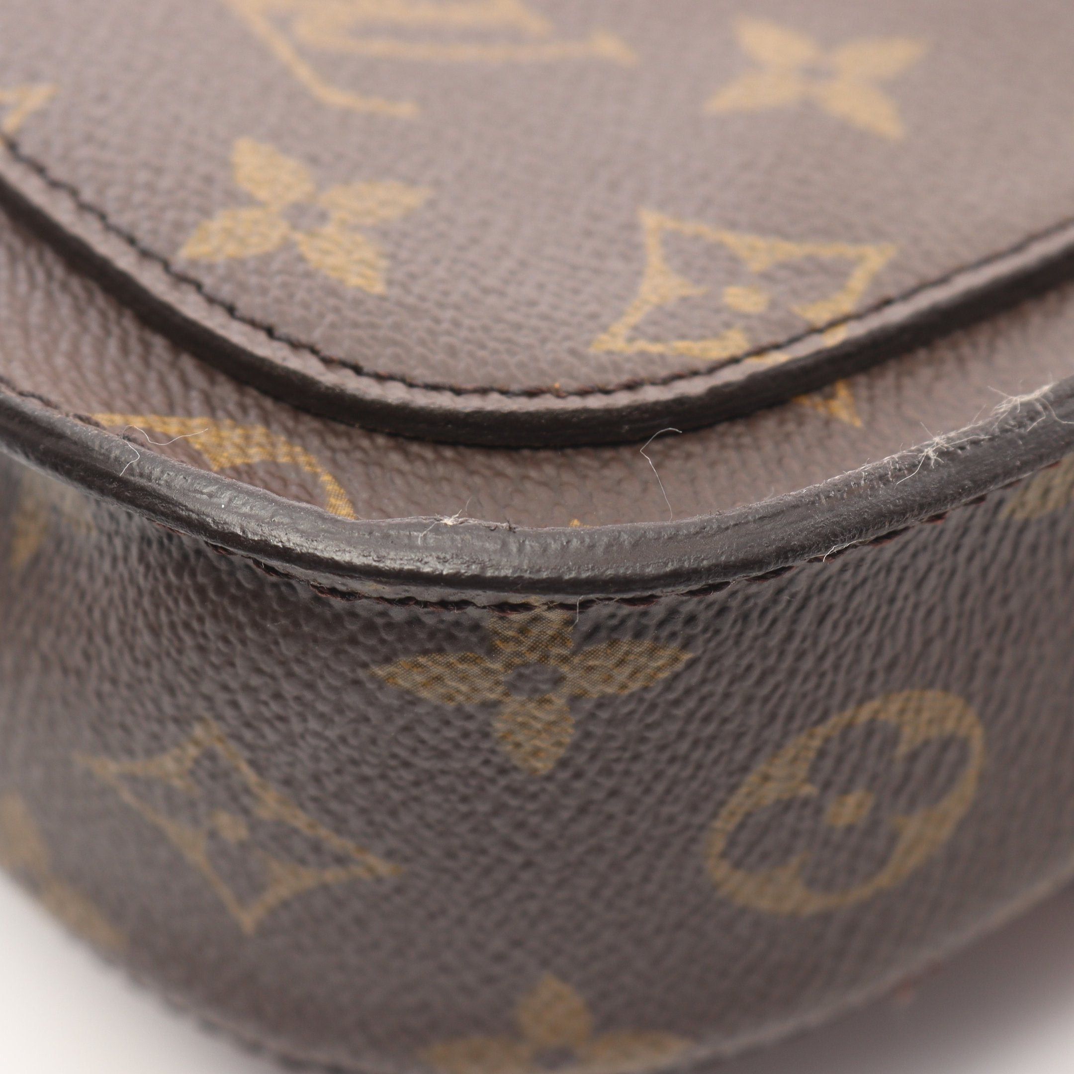 Louis Vuitton Louis Vuitton Sun Crew Pm Monogram Shoulder Bag Leather Brown Size ONE SIZE - 8 Thumbnail