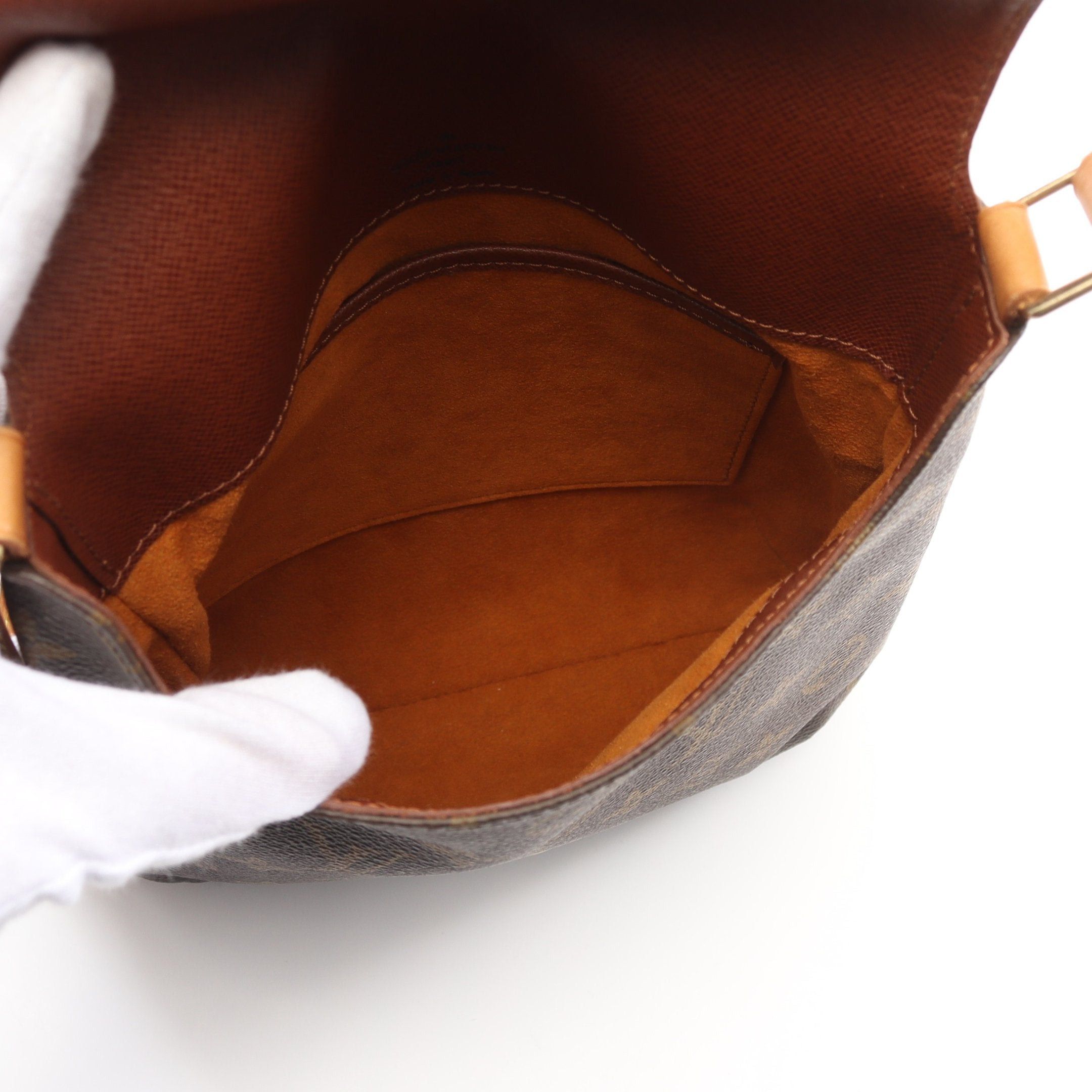 Louis Vuitton Louis Vuitton Musette Salsa Short Strap Monogram Shoulder Bag Leather Brown Size ONE SIZE - 3 Thumbnail