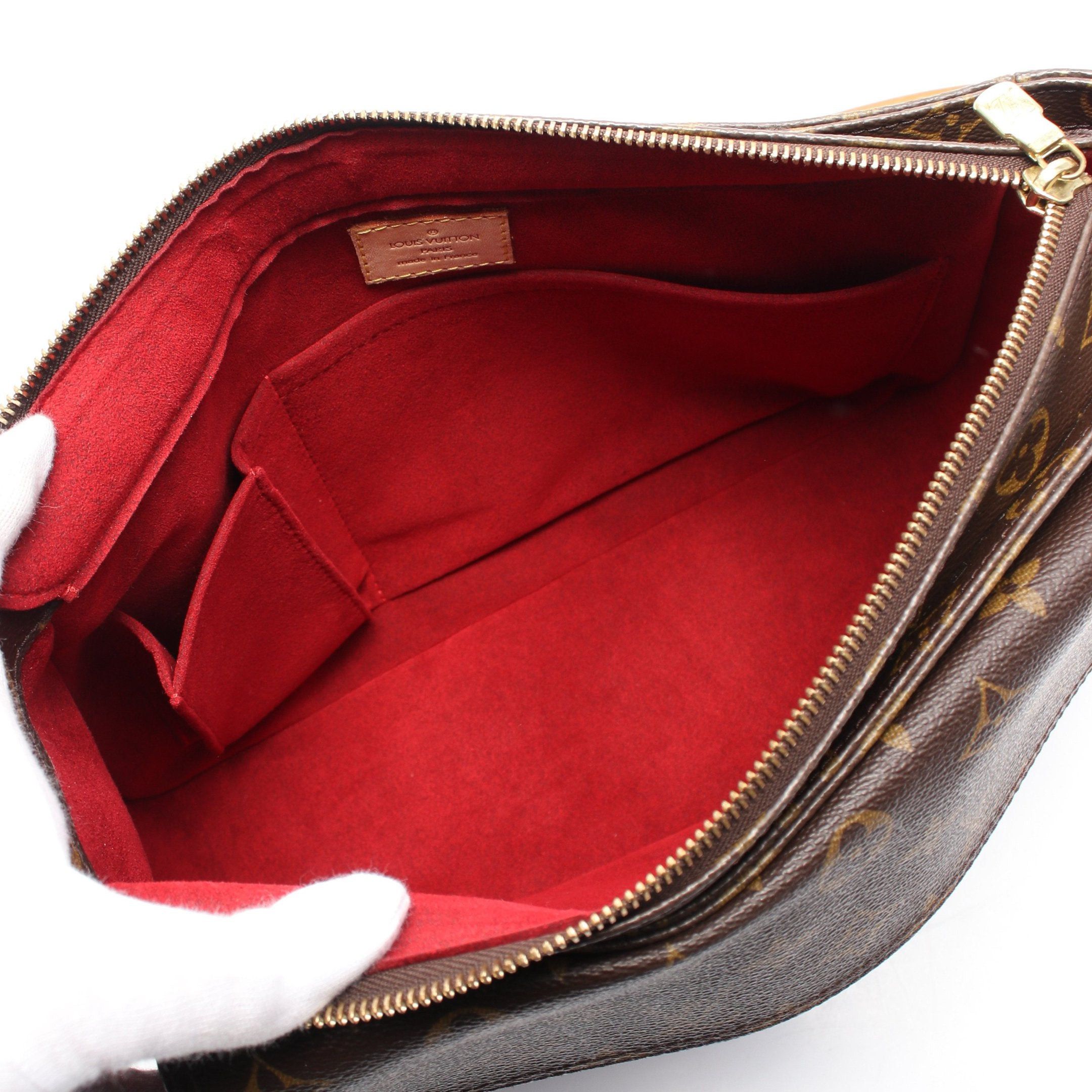 Louis Vuitton Louis Vuitton Vivacite Gm Monogram Shoulder Bag Leather Brown Size ONE SIZE - 3 Thumbnail