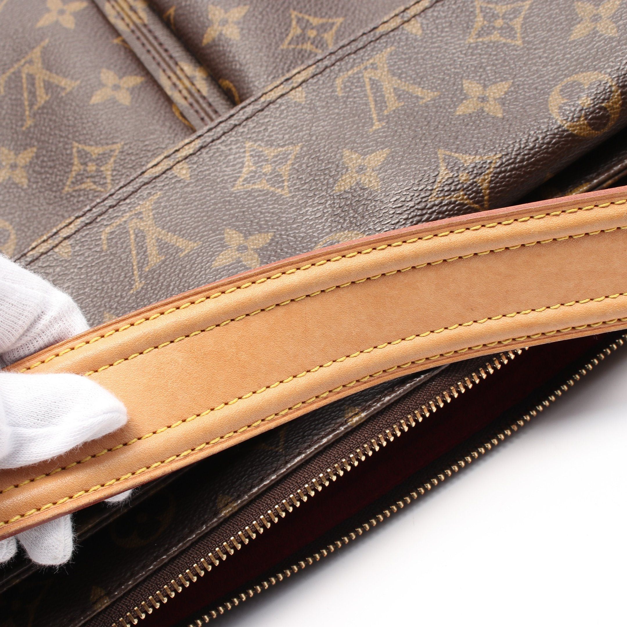 Louis Vuitton Louis Vuitton Vivacite Gm Monogram Shoulder Bag Leather Brown Size ONE SIZE - 8 Thumbnail