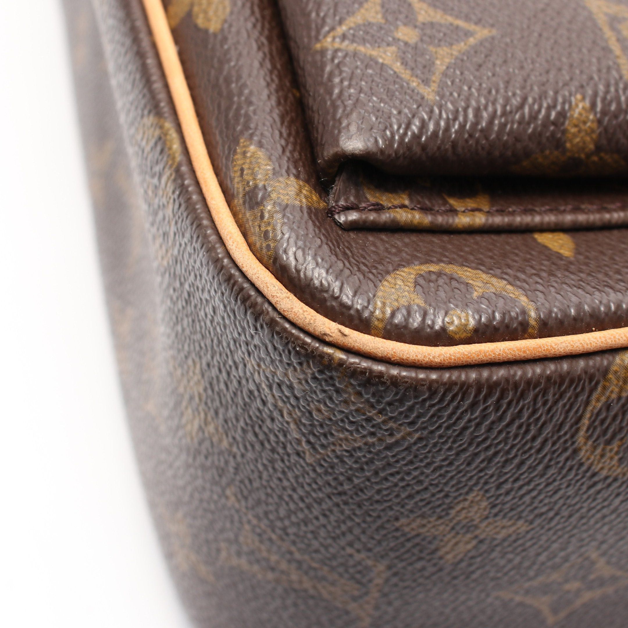 Louis Vuitton Louis Vuitton Vivacite Gm Monogram Shoulder Bag Leather Brown Size ONE SIZE - 7 Thumbnail