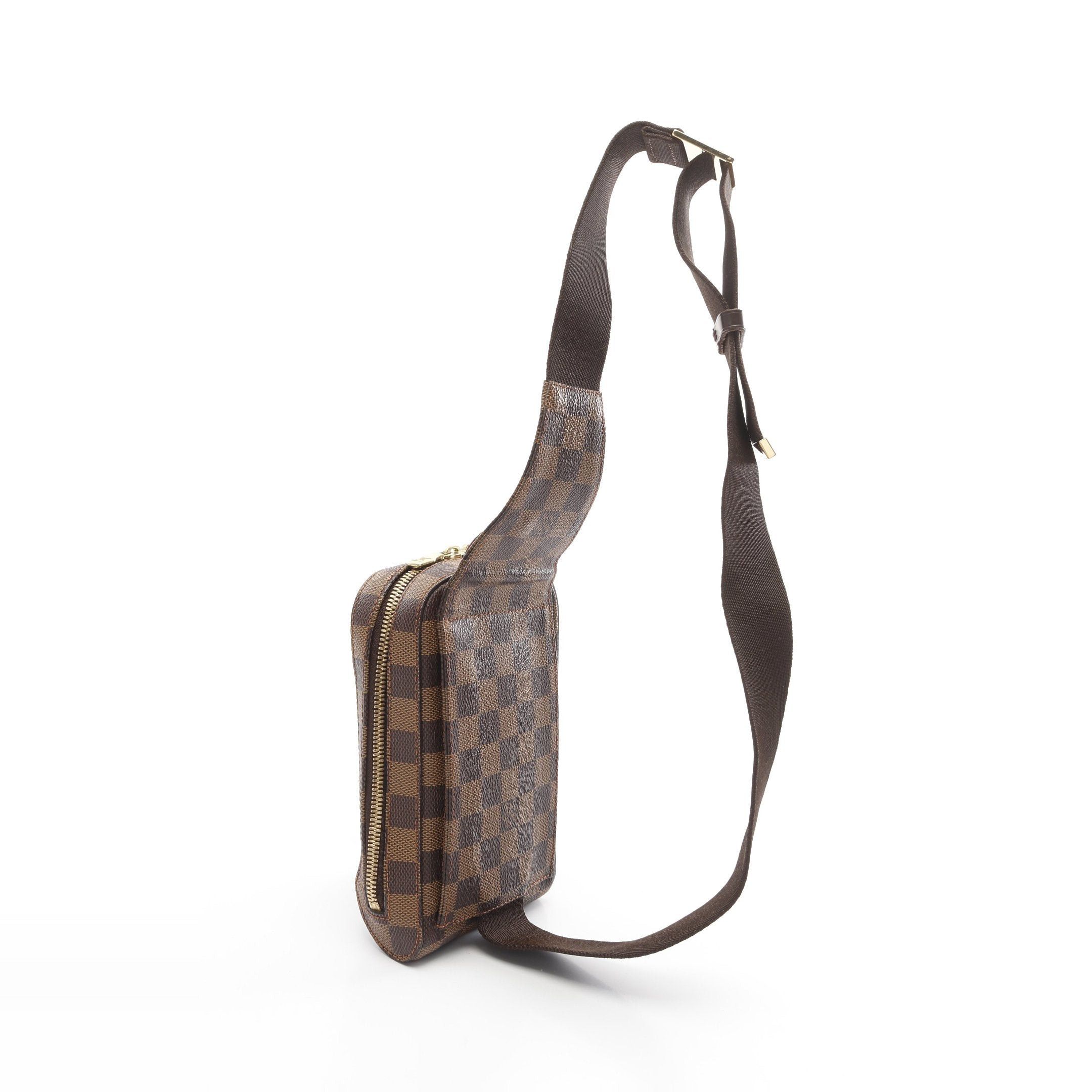 Louis Vuitton Louis Vuitton Geronimos Damier Ebene Body Bag Brown Size ONE SIZE - 2 Thumbnail