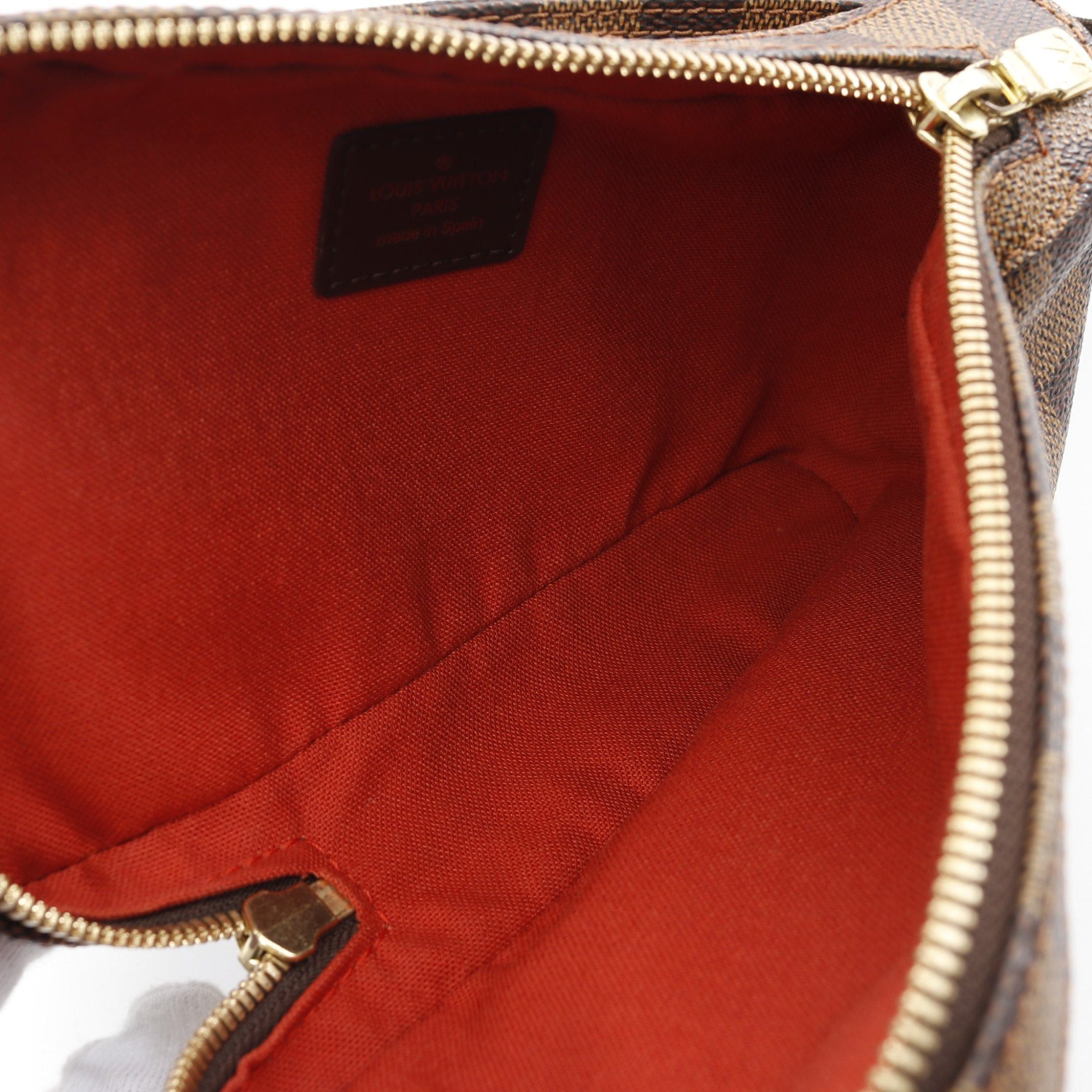 Louis Vuitton Louis Vuitton Geronimos Damier Ebene Body Bag Brown Size ONE SIZE - 3 Thumbnail