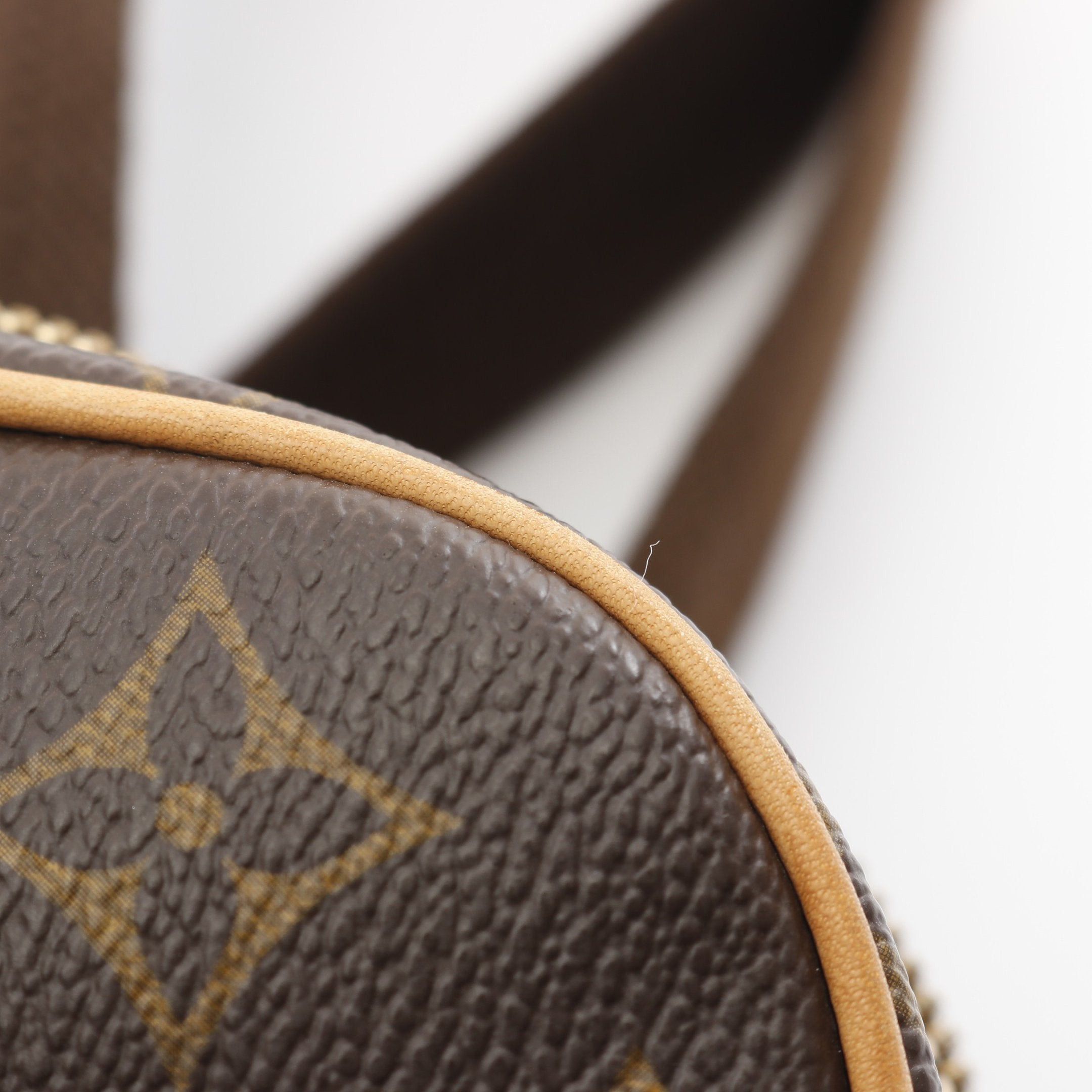 Louis Vuitton Louis Vuitton Pochette Ganju Monogram Body Bag Leather Brown Size ONE SIZE - 11 Thumbnail