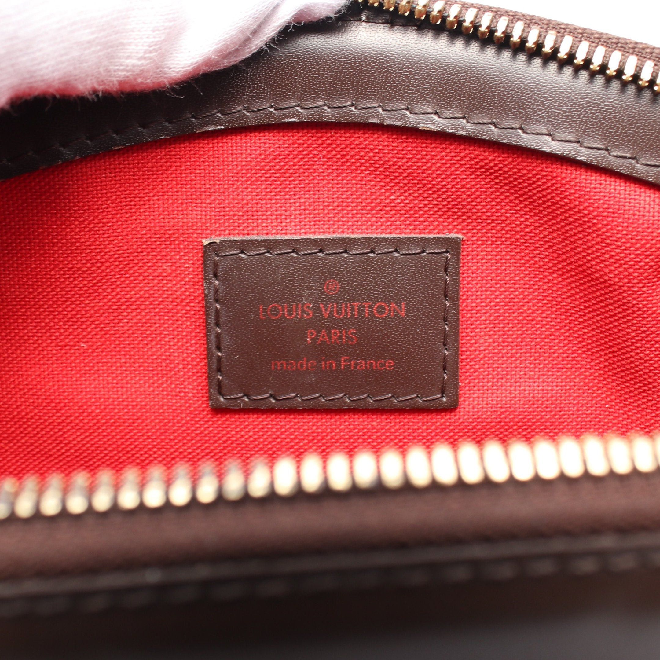 Louis Vuitton Louis Vuitton Verona Pm Damier Ebene Shoulder Bag Leather Brown Size ONE SIZE - 4 Thumbnail