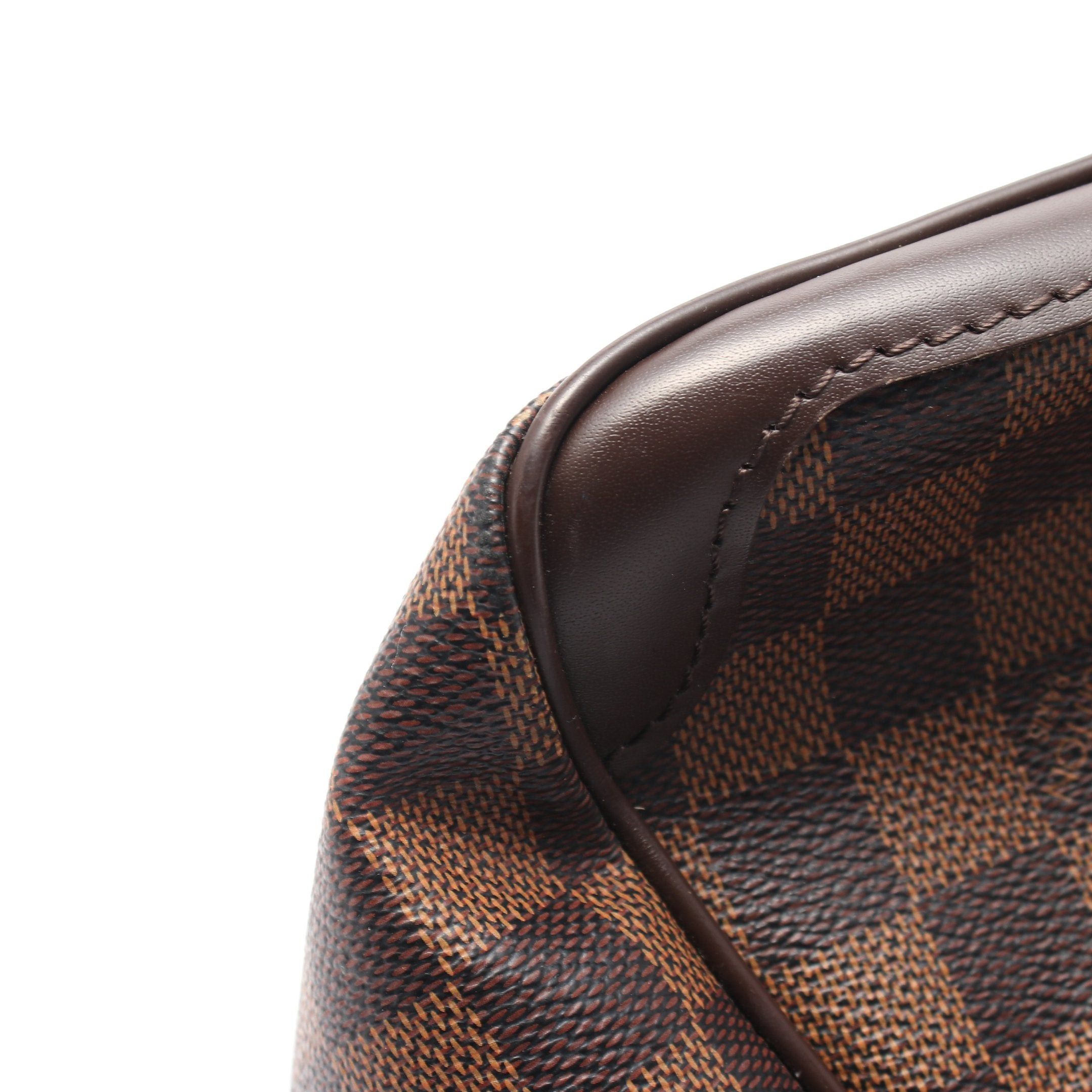 Louis Vuitton Louis Vuitton Verona Pm Damier Ebene Shoulder Bag Leather Brown Size ONE SIZE - 8 Thumbnail