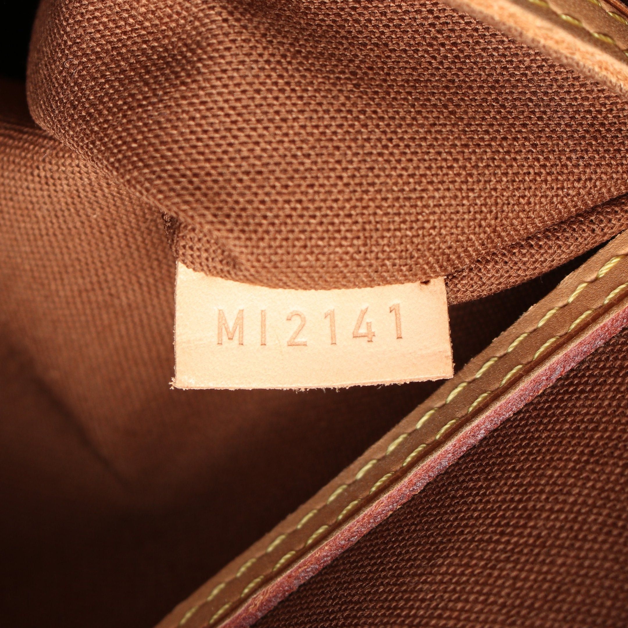 Louis Vuitton Louis Vuitton Palermo Gm Monogram Shoulder Bag Leather Brown Size ONE SIZE - 5 Thumbnail