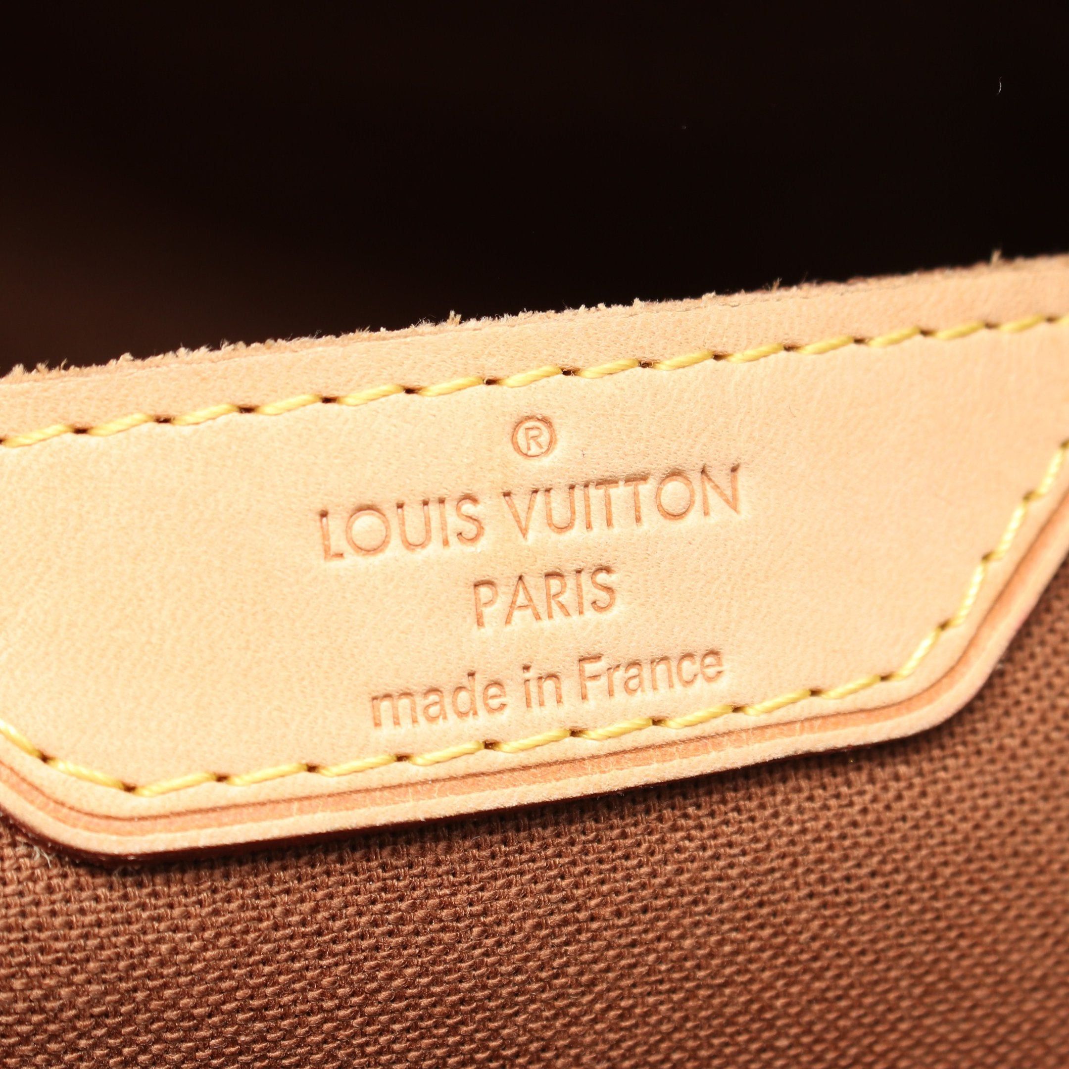 Louis Vuitton Louis Vuitton Palermo Gm Monogram Shoulder Bag Leather Brown Size ONE SIZE - 4 Thumbnail