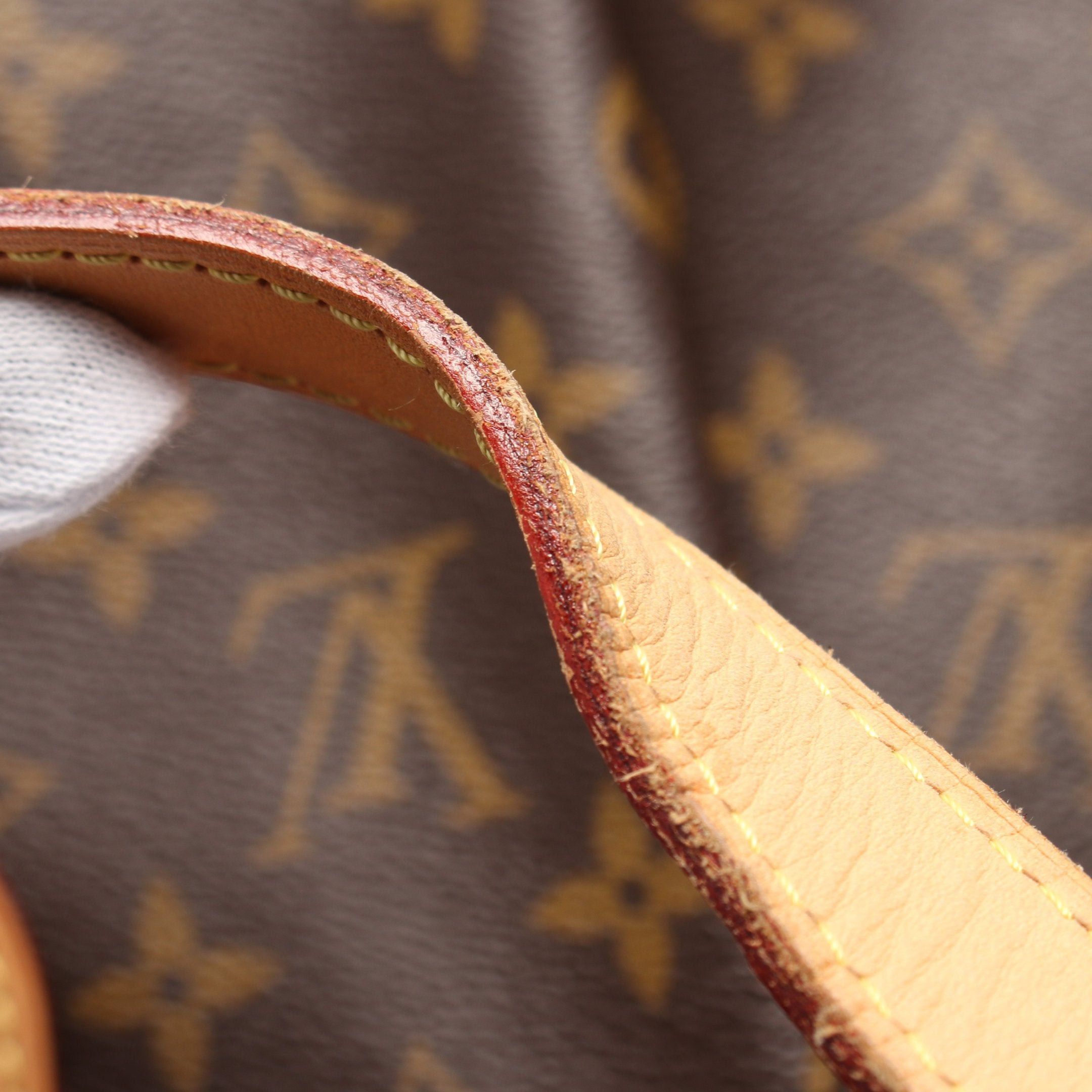Louis Vuitton Louis Vuitton Palermo Gm Monogram Shoulder Bag Leather Brown Size ONE SIZE - 11 Thumbnail