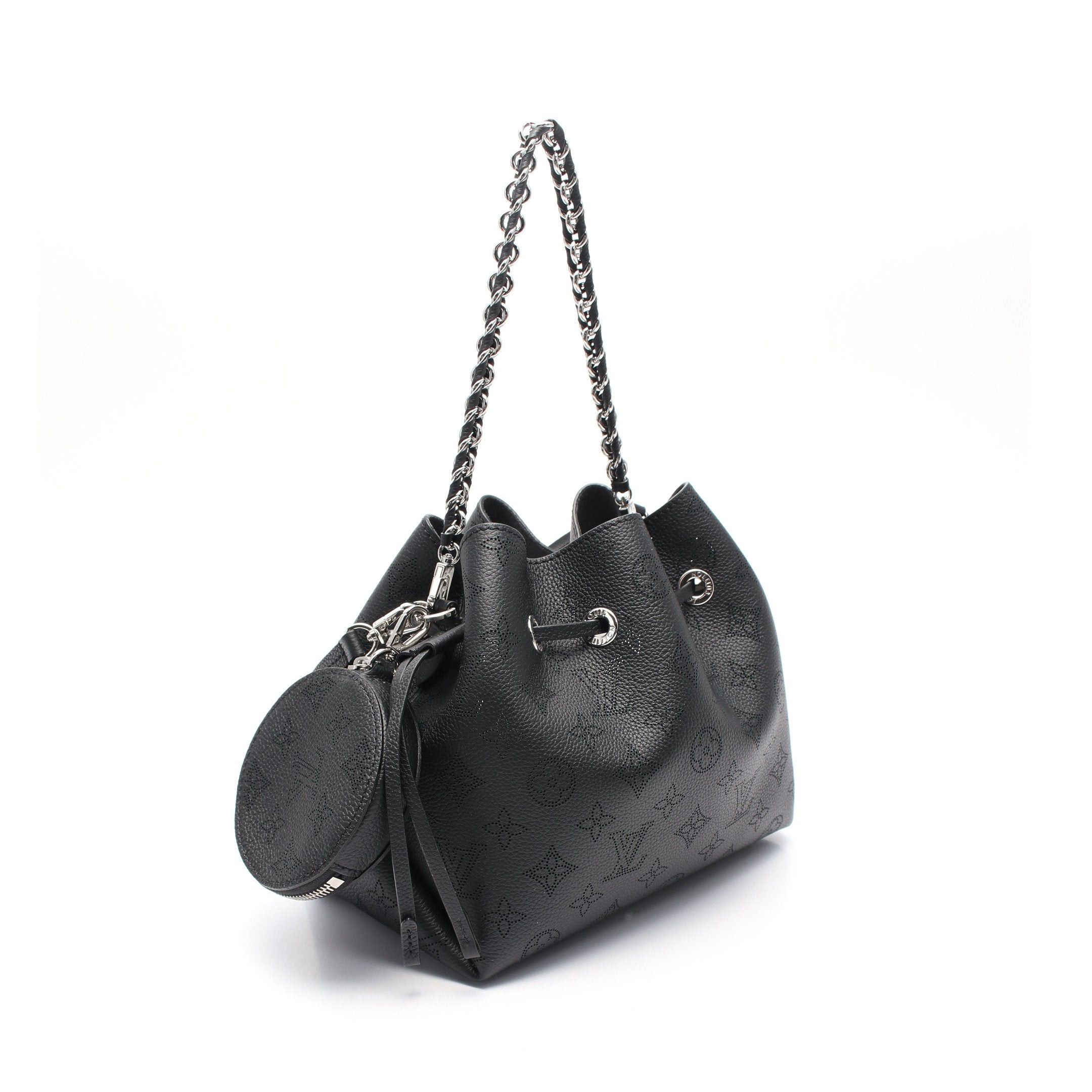 Louis Vuitton Louis Vuitton Bella Mahina Noir Shoulder Bag Leather Black Size ONE SIZE - 2 Thumbnail
