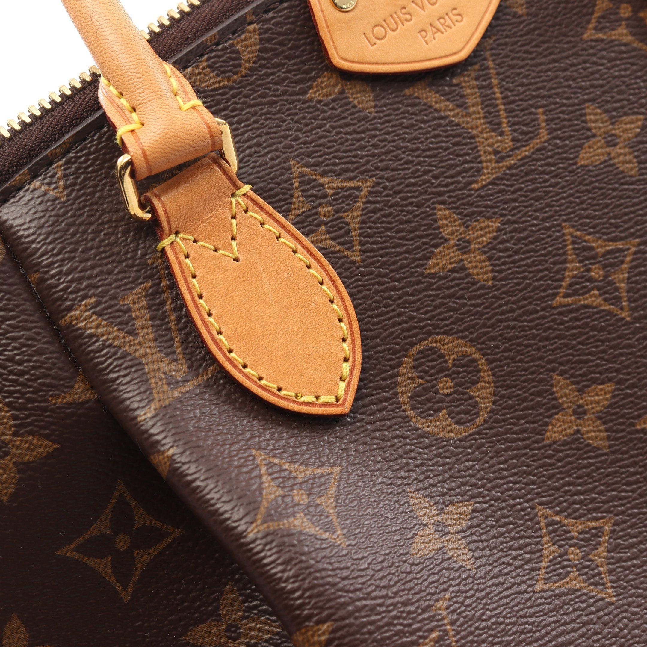 Louis Vuitton Louis Vuitton Turen Pm Monogram Handbag Leather Brown Size ONE SIZE - 8 Thumbnail