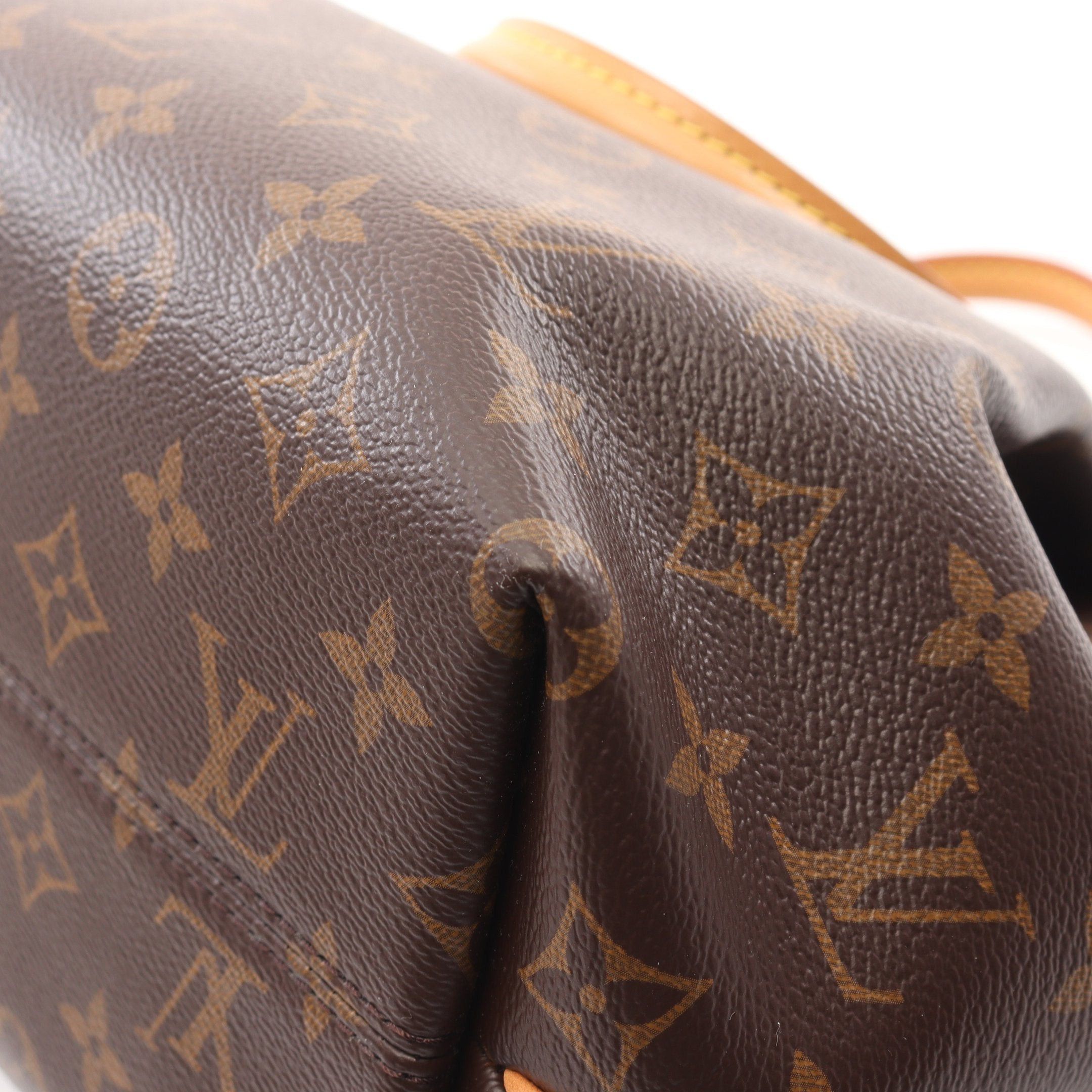 Louis Vuitton Louis Vuitton Turen Pm Monogram Handbag Leather Brown Size ONE SIZE - 7 Thumbnail