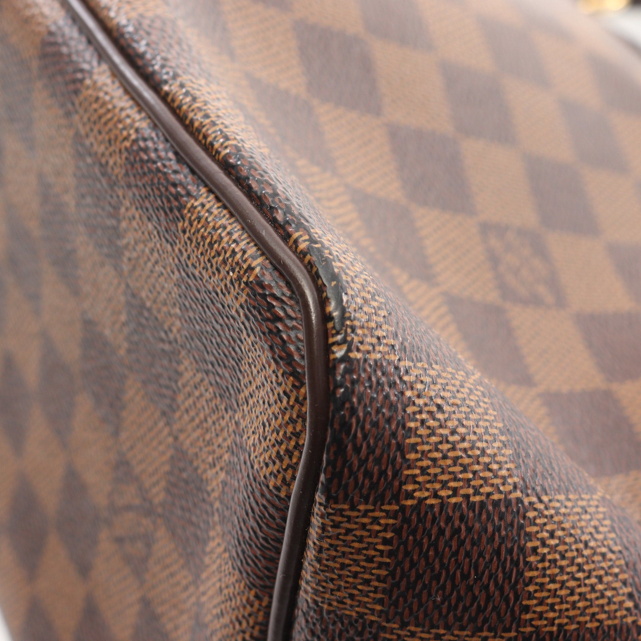 Louis Vuitton Louis Vuitton Westminster Pm Damier Ebene Handbag Tote Bag Leather Brown Size ONE SIZE - 9 Thumbnail