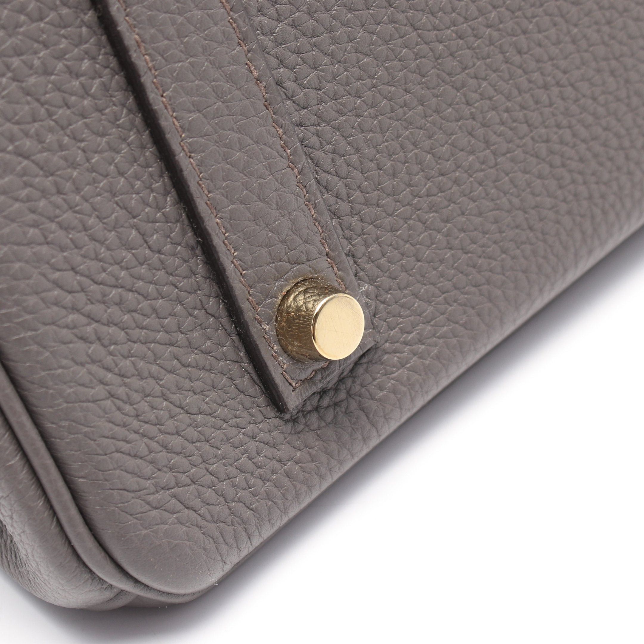 Hermes Hermes Birkin 35 Grimeyer Handbag Togo Gray Gold Hardware A Stamp Size ONE SIZE - 9 Thumbnail