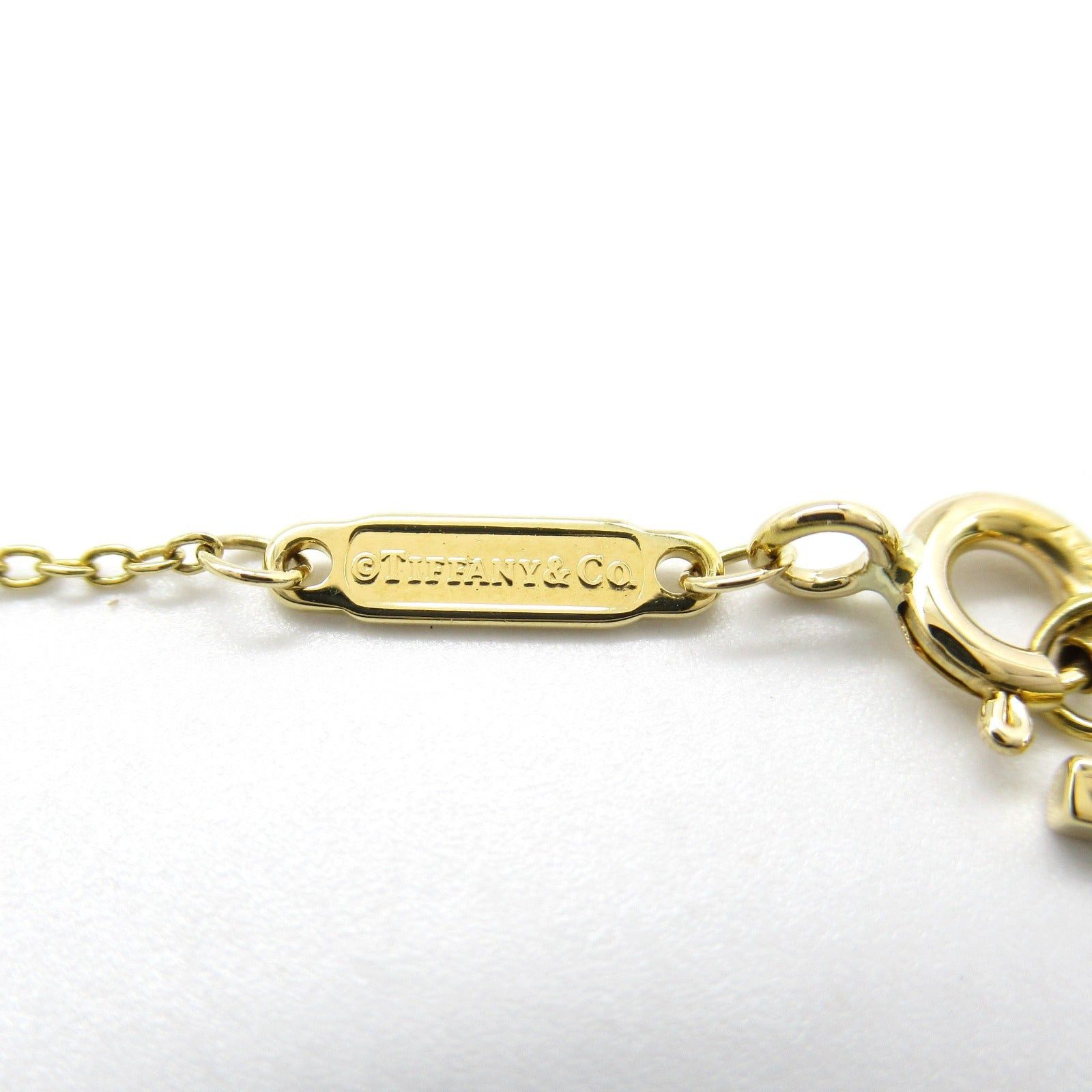 Tiffany & Co. Tiffany Co T-Smile Mini Necklace K18 (Yellow Gold) Gold Size ONE SIZE - 4 Thumbnail