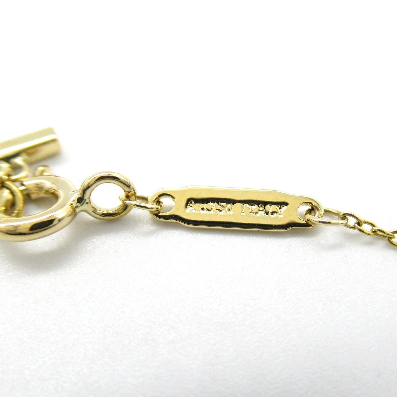 Tiffany & Co. Tiffany Co T-Smile Mini Necklace K18 (Yellow Gold) Gold Size ONE SIZE - 5 Thumbnail
